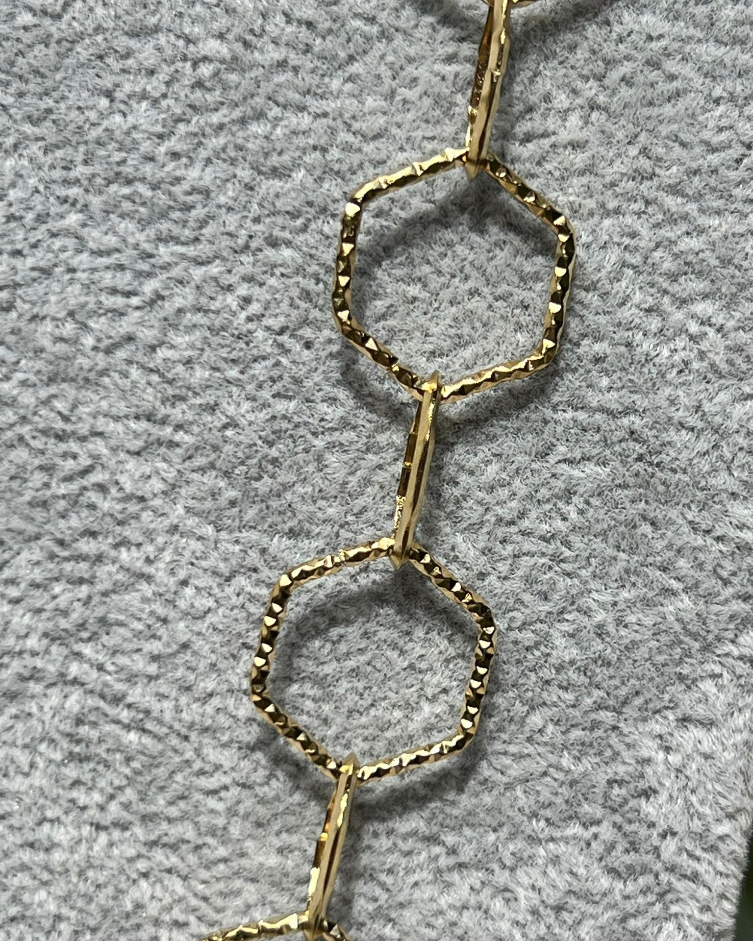 Arusha - Long Hexagon Necklace