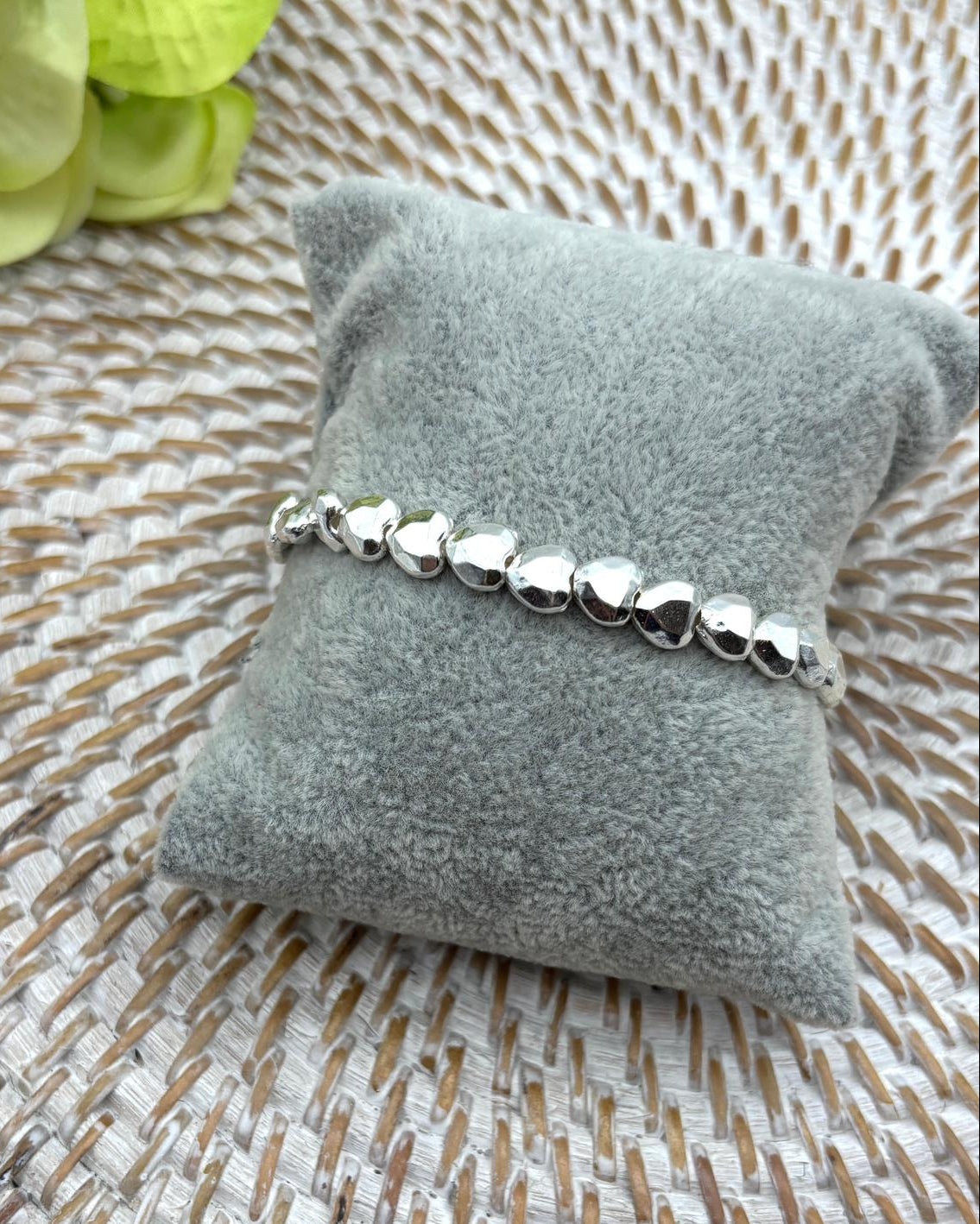 Anita Silver Heart Bracelet