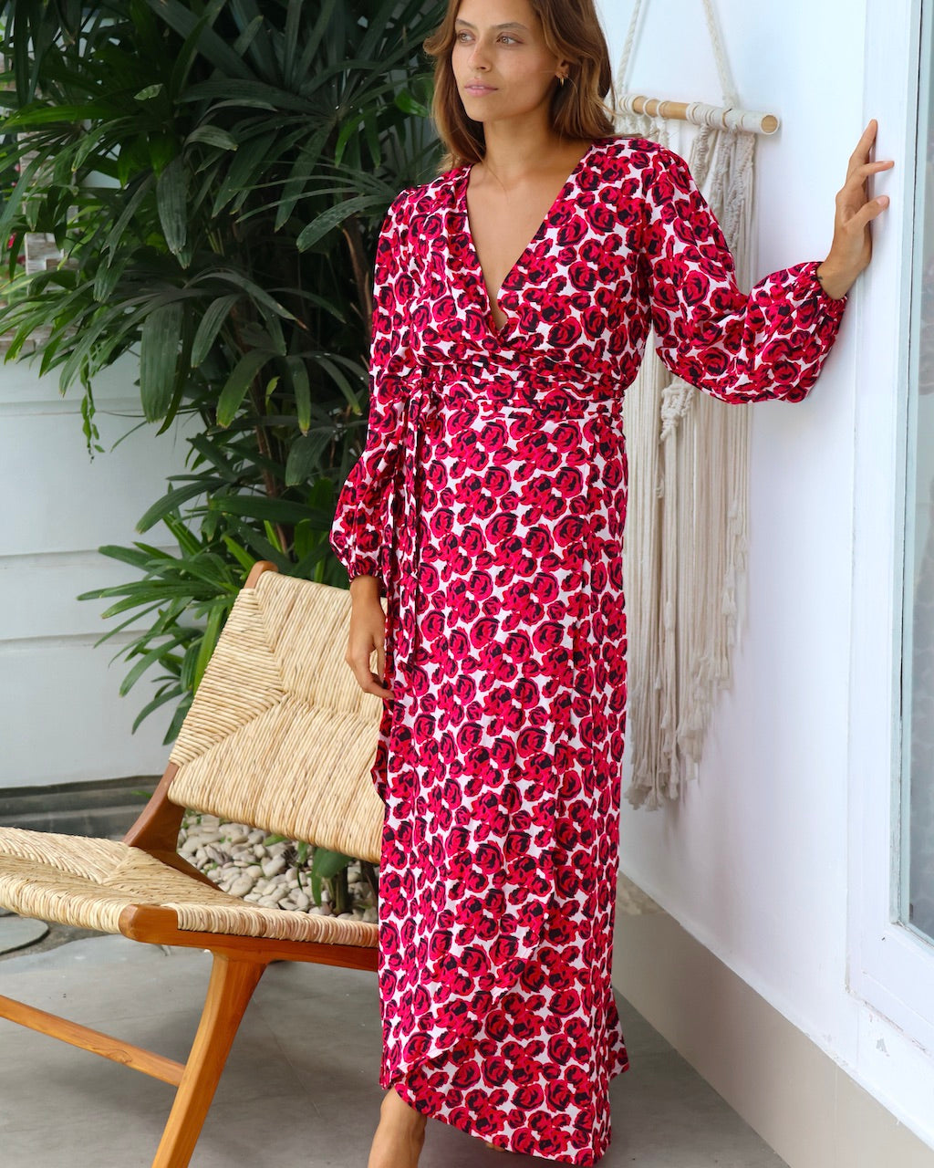 Beatrice Dress - Pink Rose