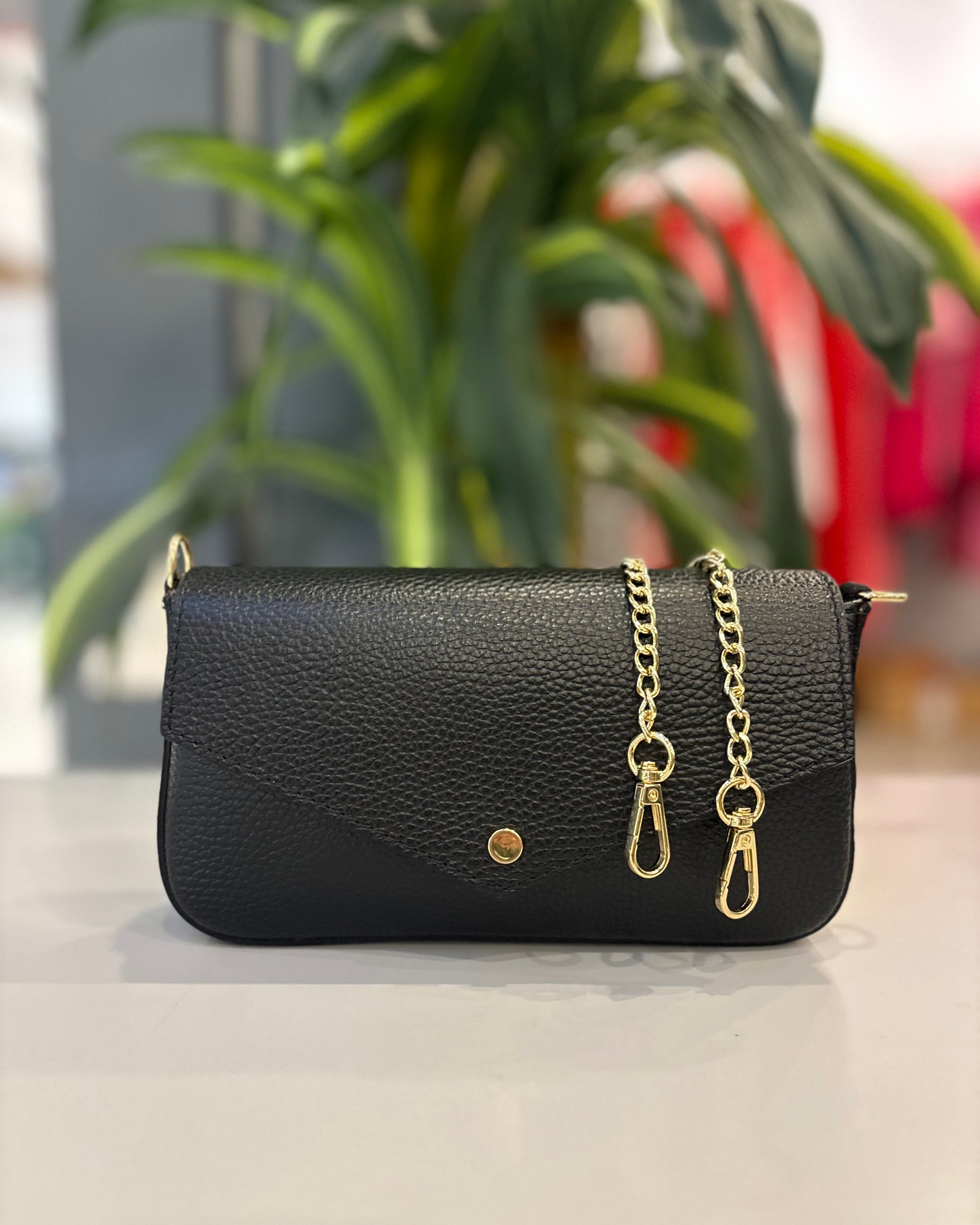 Ferrara Envelope Bag - Black