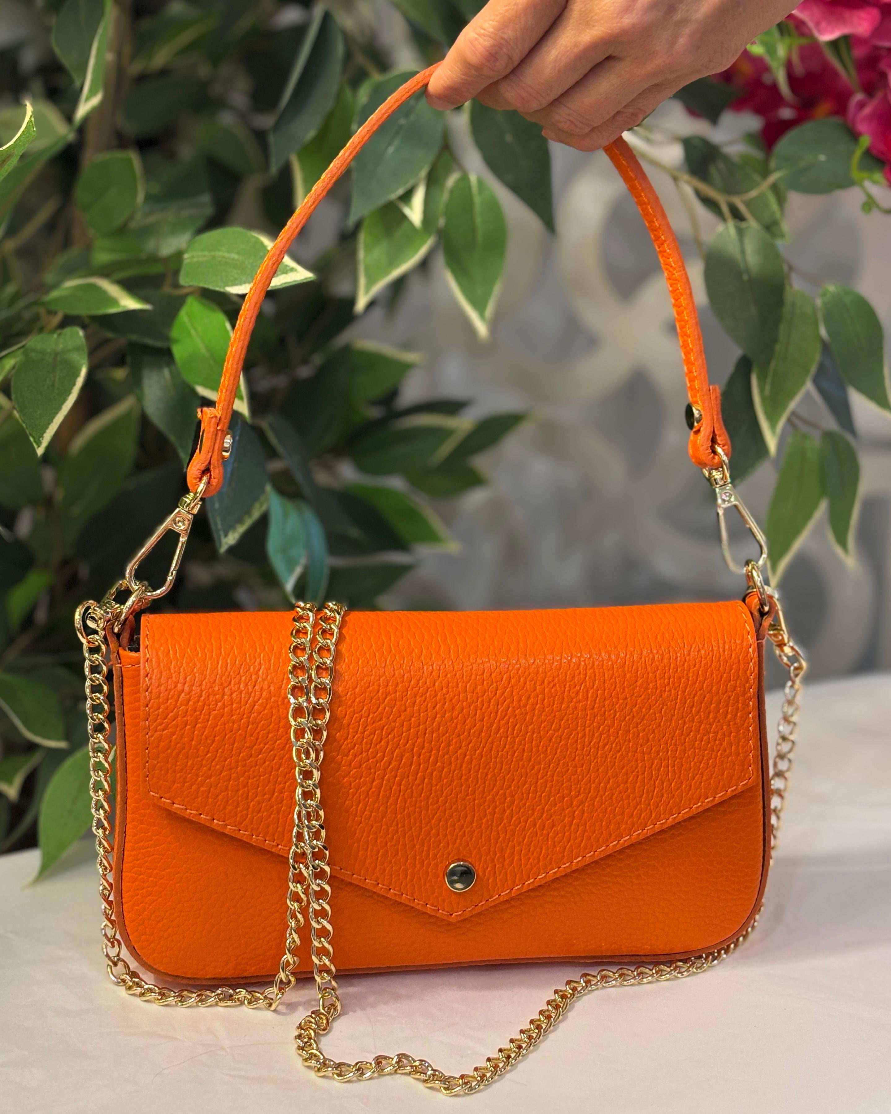 Ferrara Envelope Bag - Orange