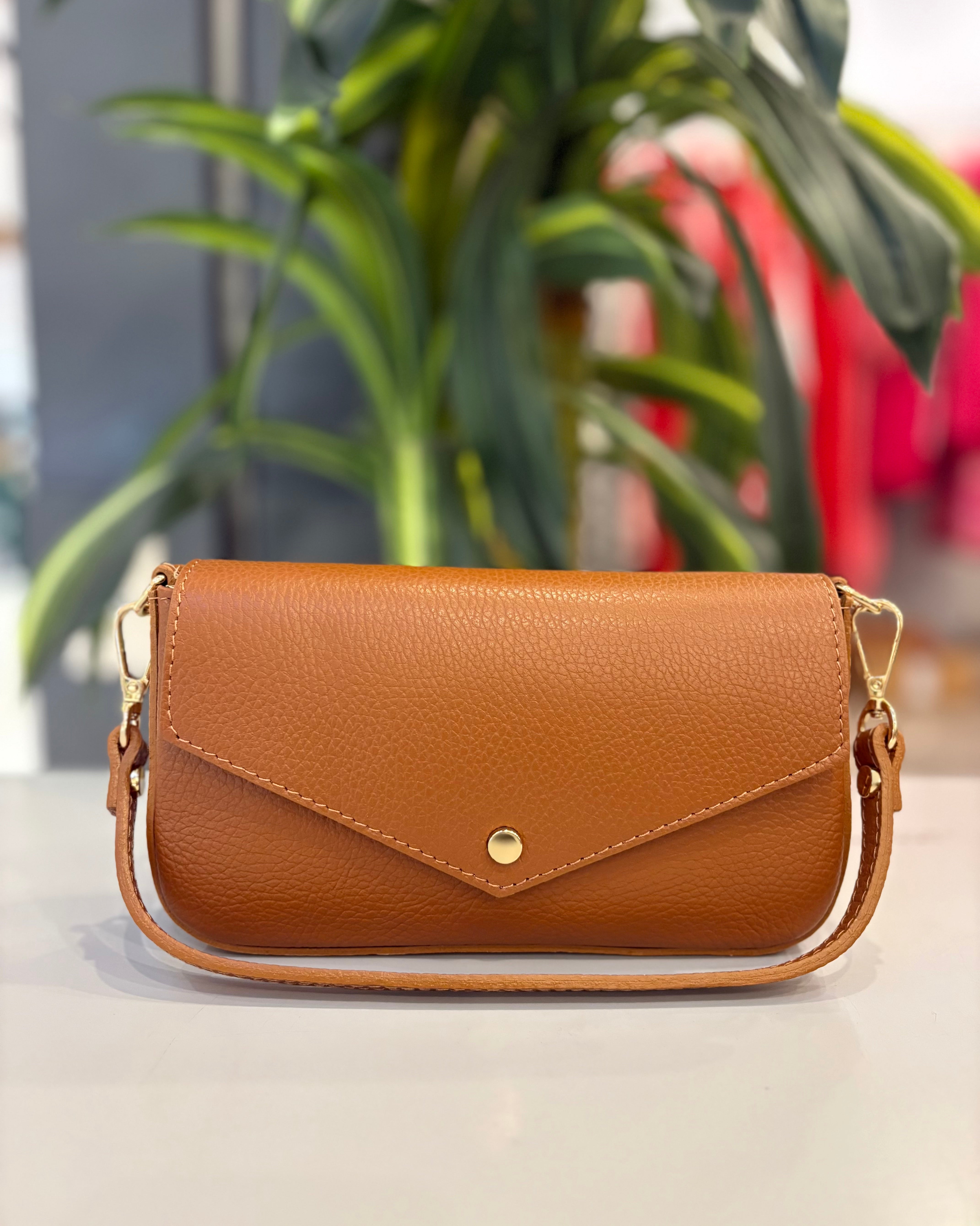 Ferrara Envelope Bag - Tan