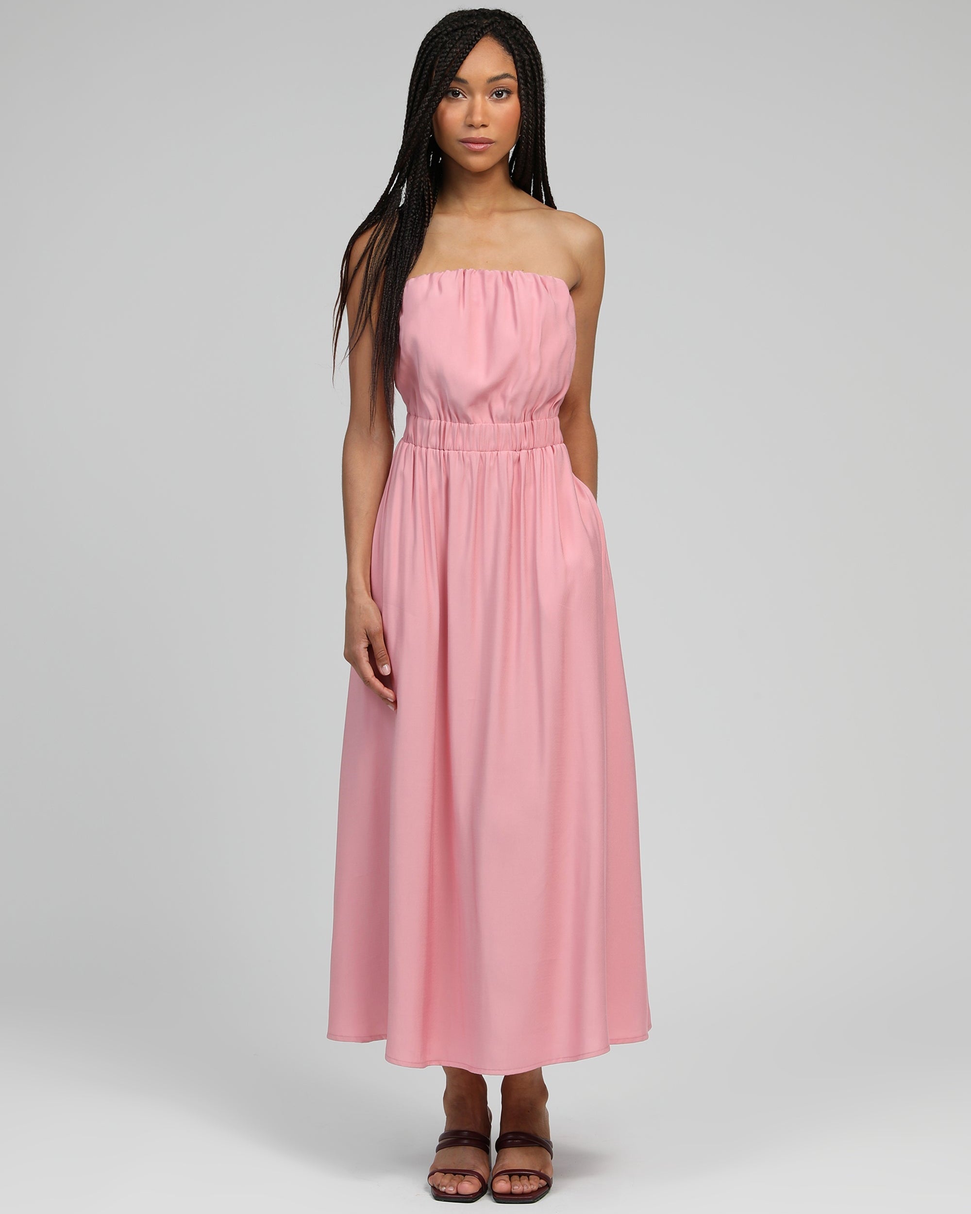 Milika Dress - Rose