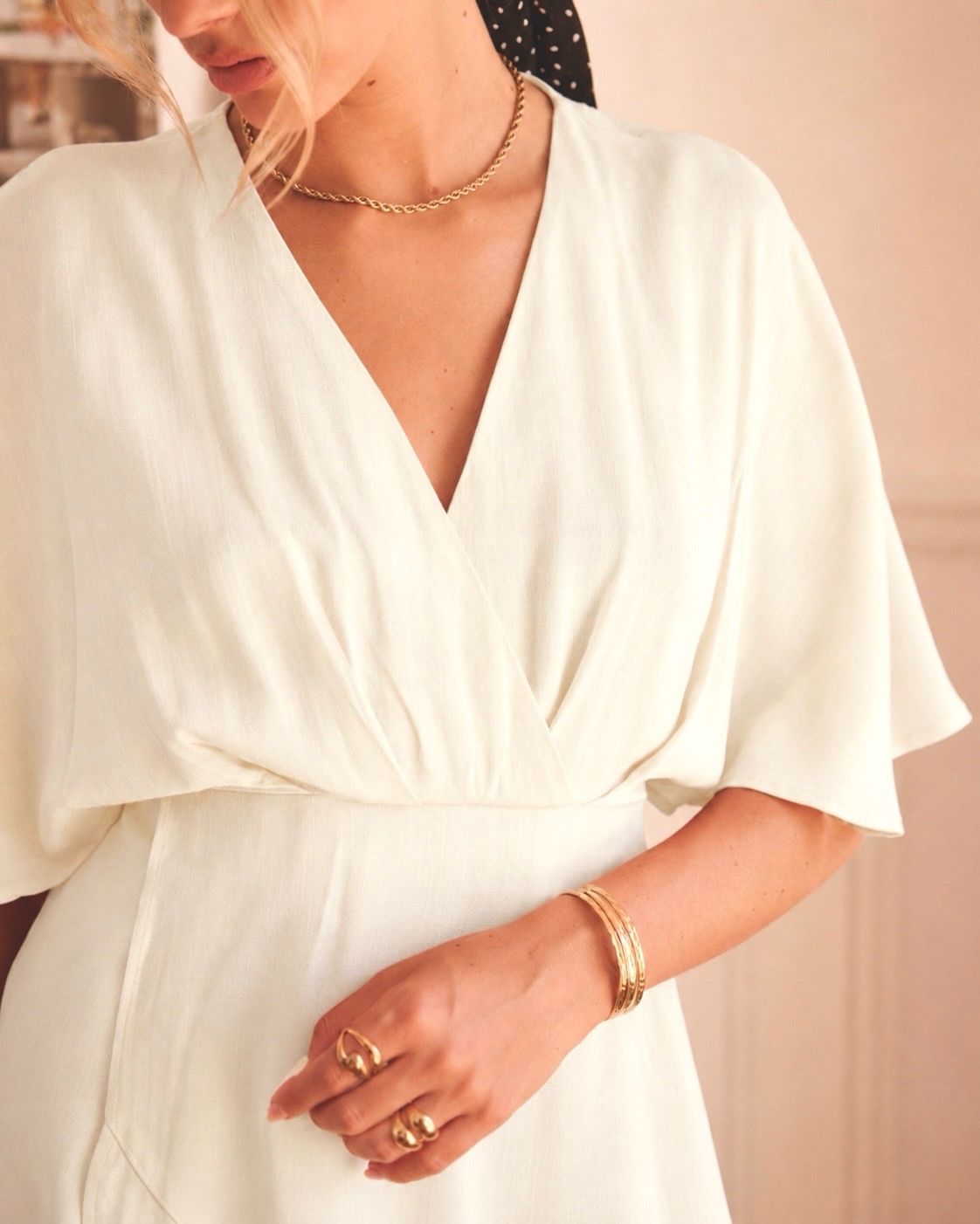 Solange Dress - Cream