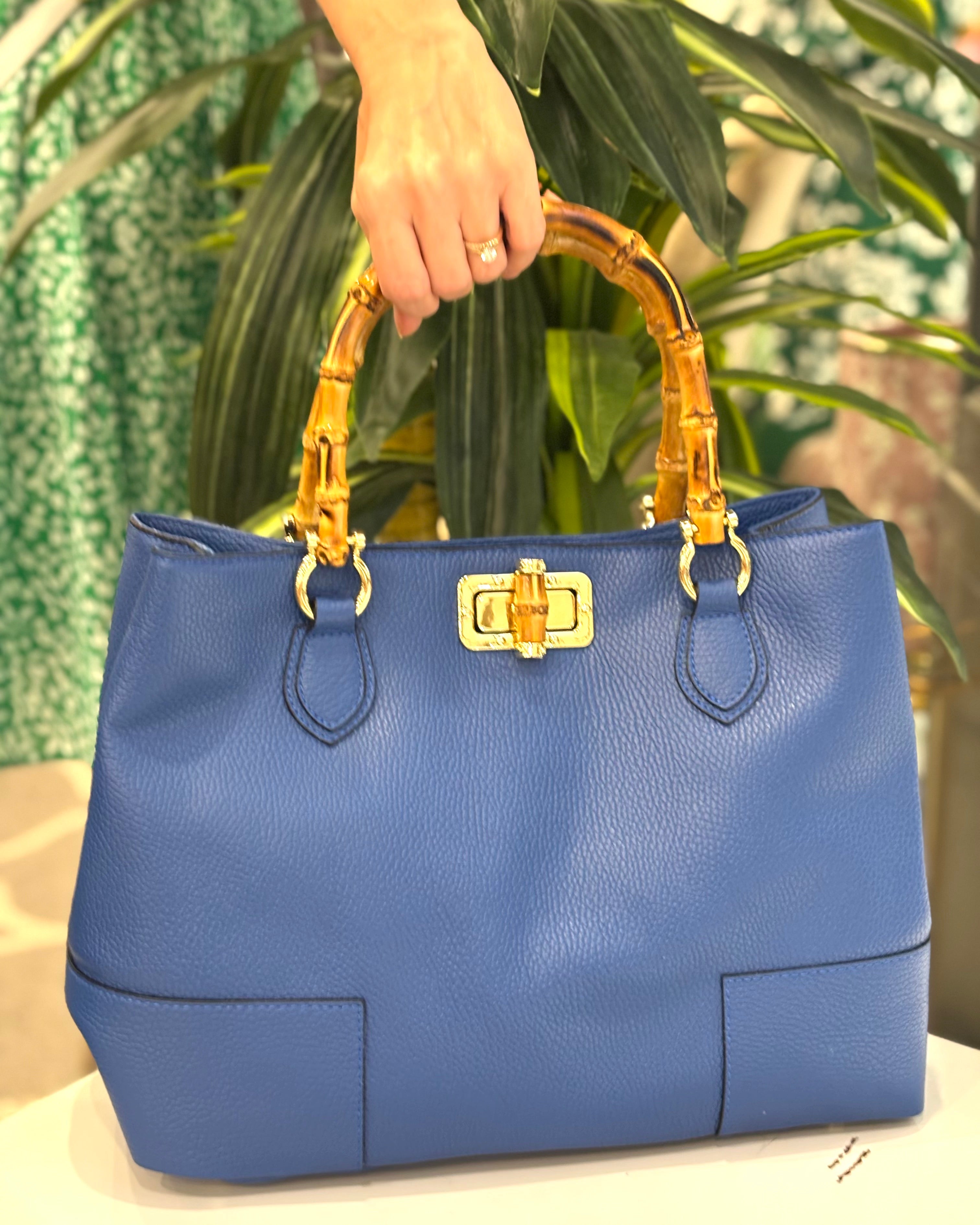 Catania Tote Bag - Cobalt
