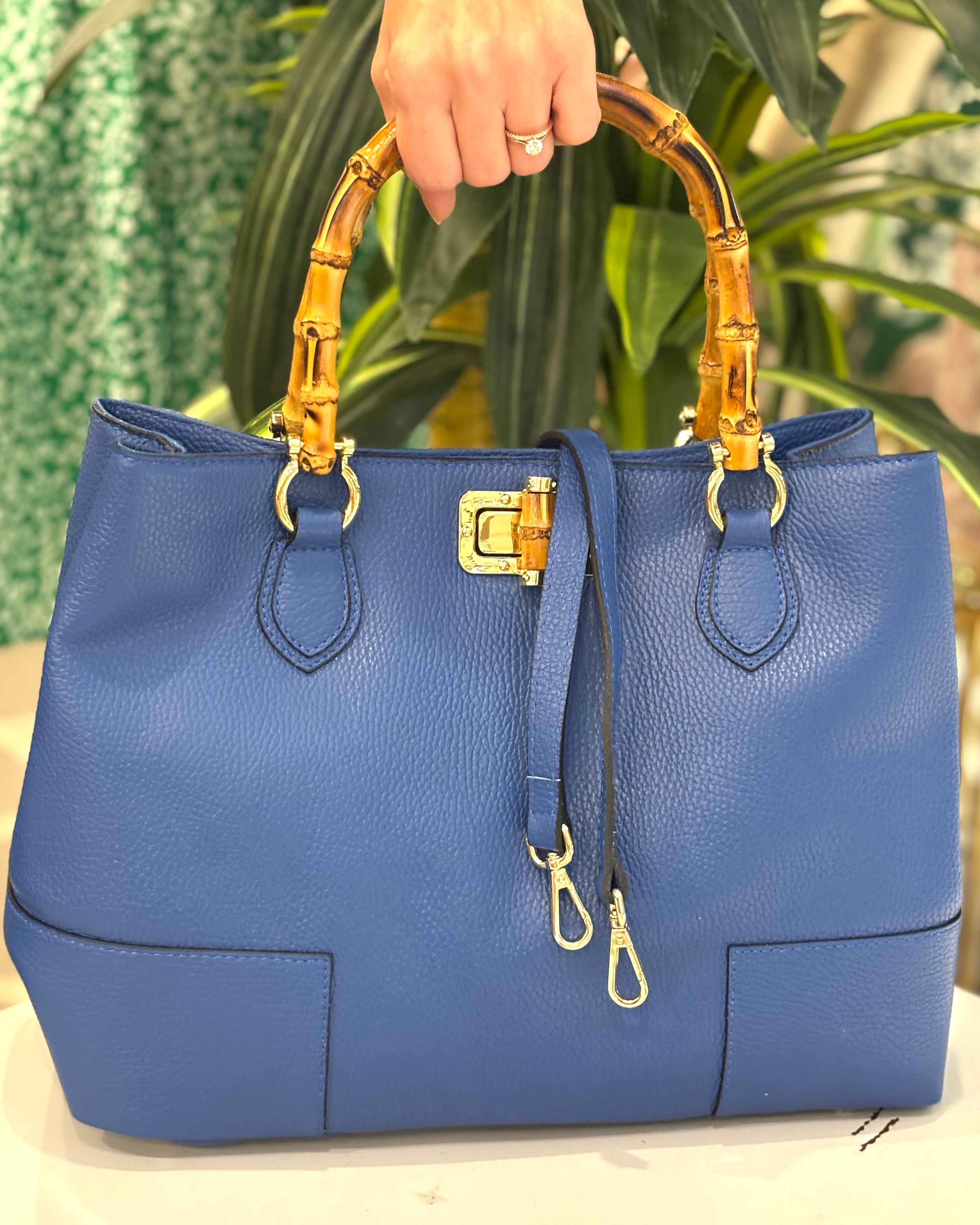Catania Tote Bag - Cobalt