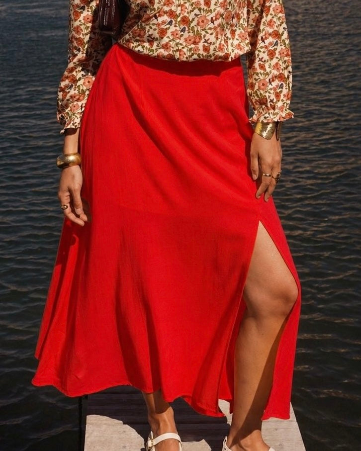Irene Skirt – Red