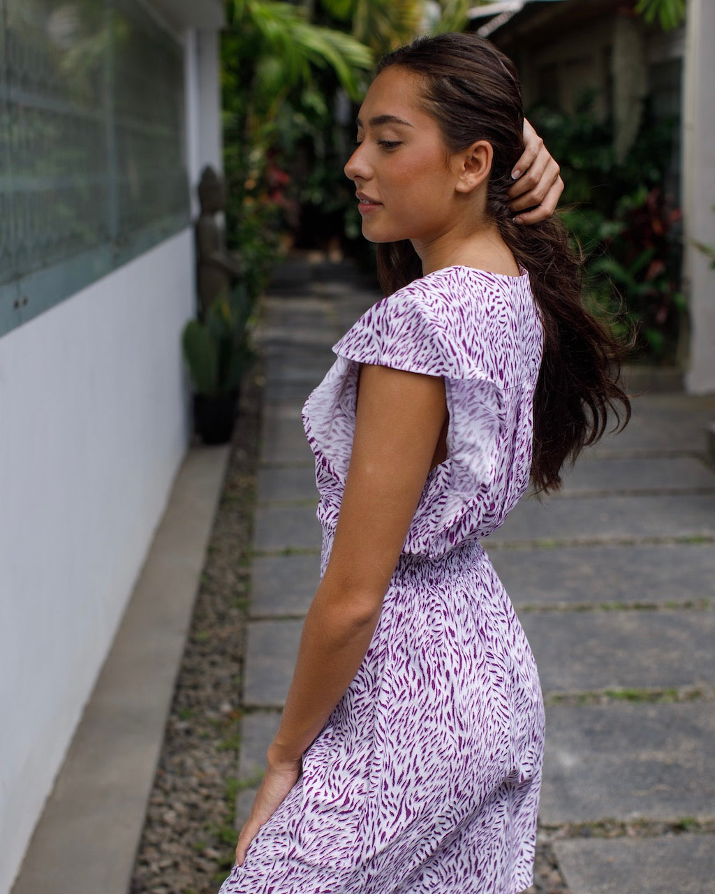 Julia Short - Lavender Small Tiger
