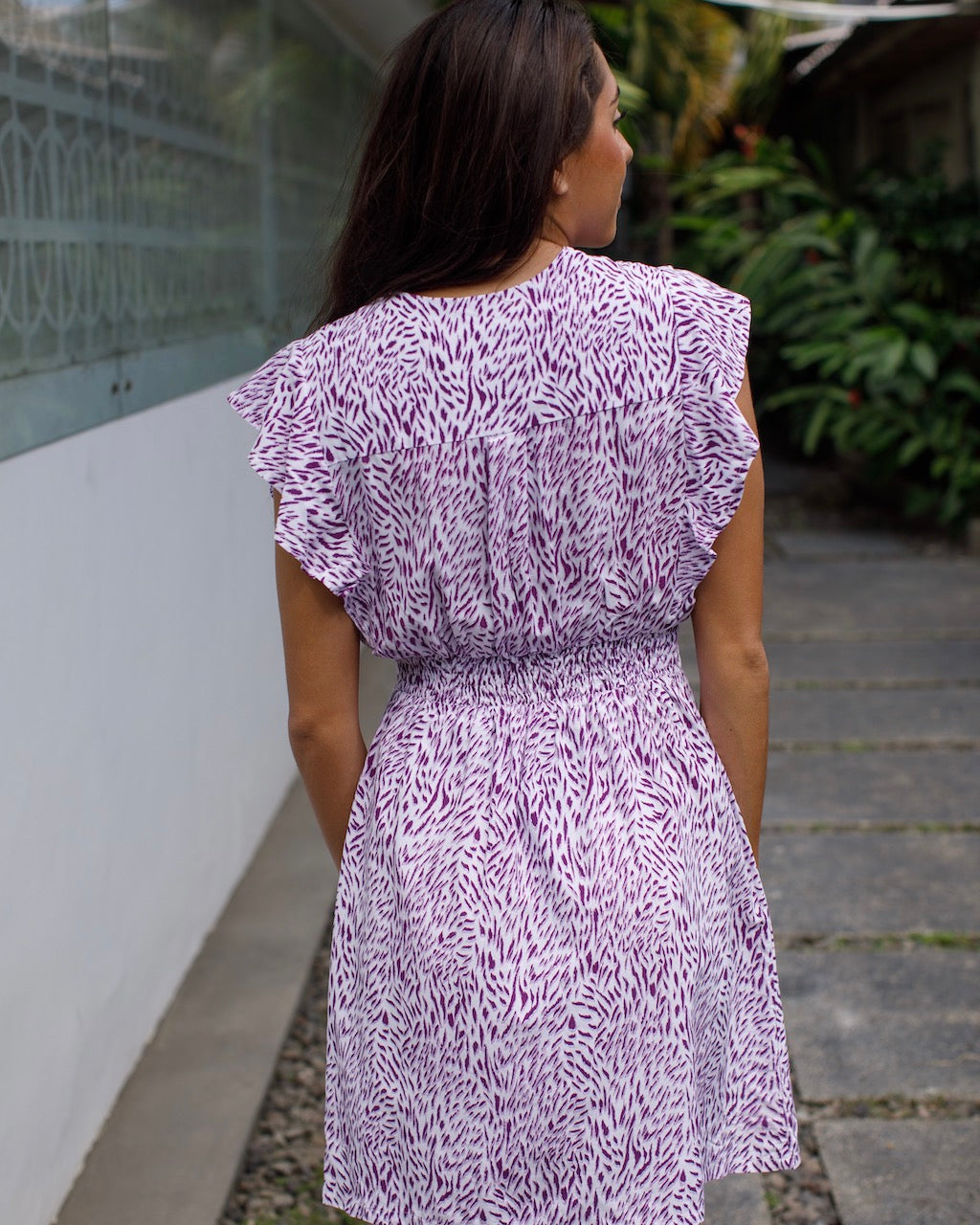 Julia Short - Lavender Small Tiger