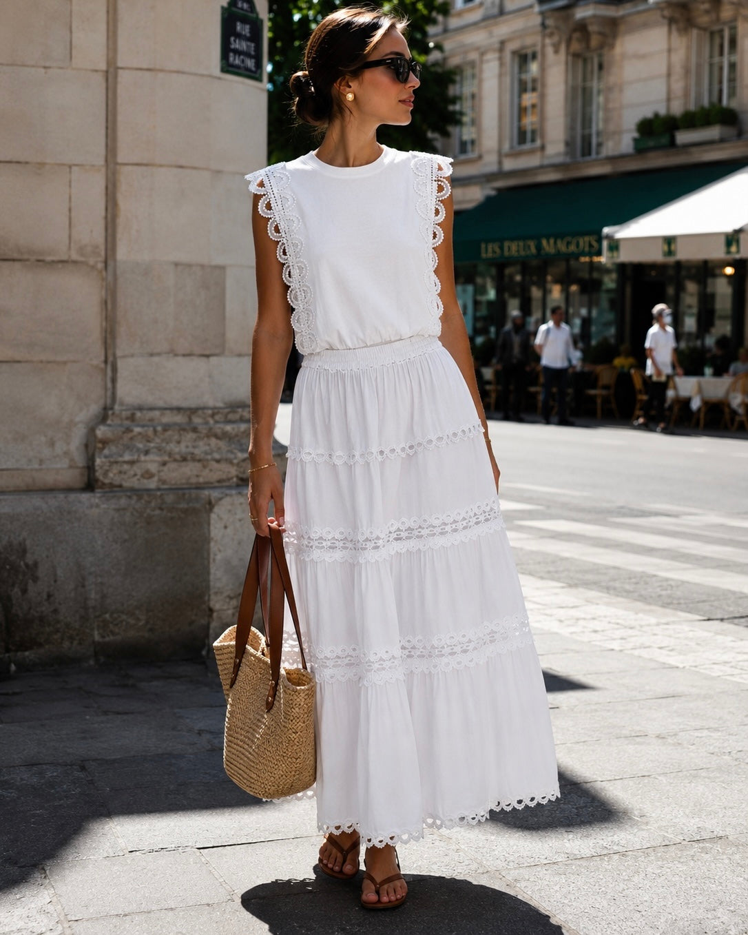 Mathilde Top - White