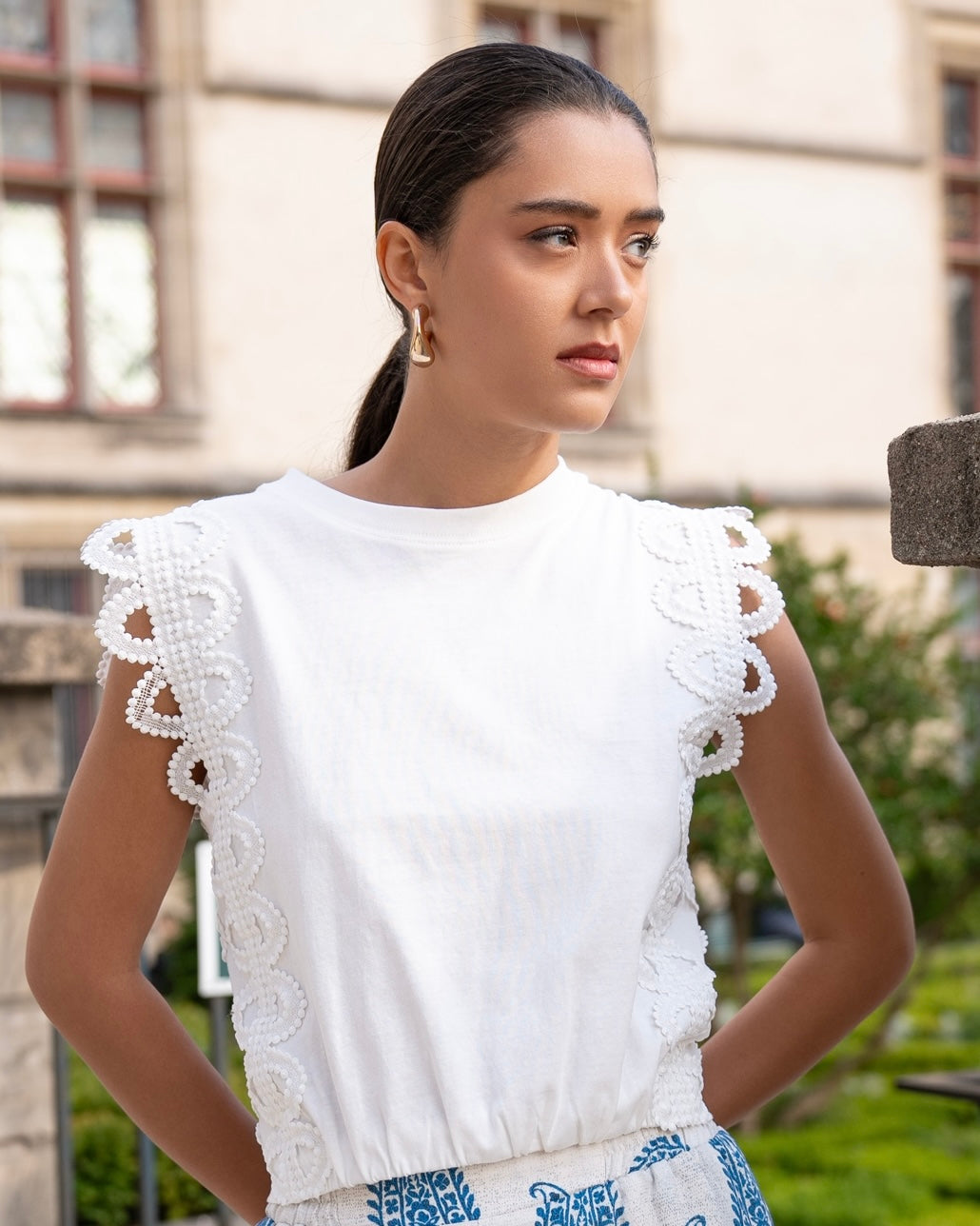 Mathilde Top - White