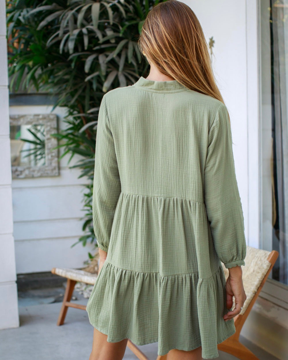 Morgan Dress - Khaki