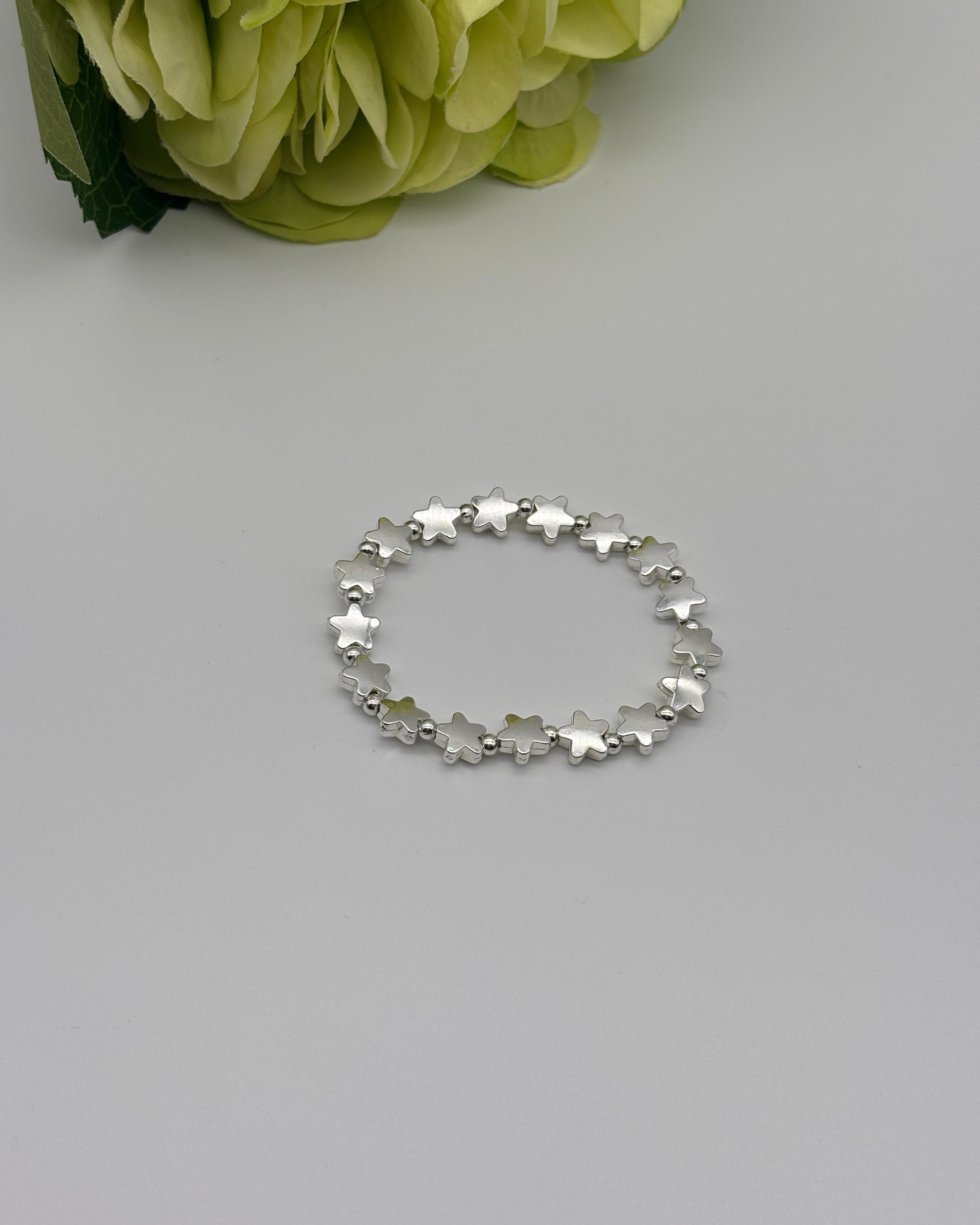 Stella Silver Star Bracelet - Small