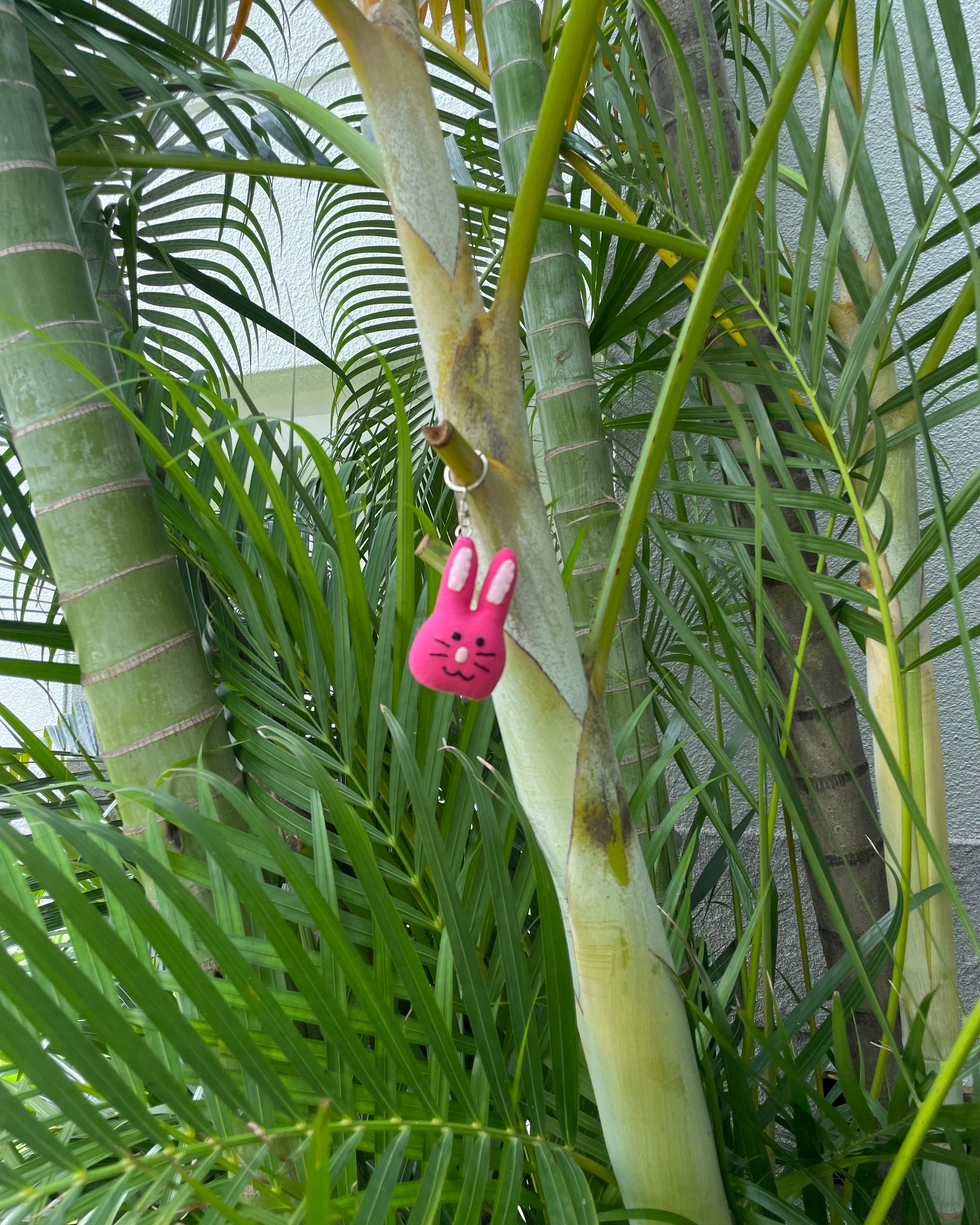 Bali Life Bunny Keyring - Pink