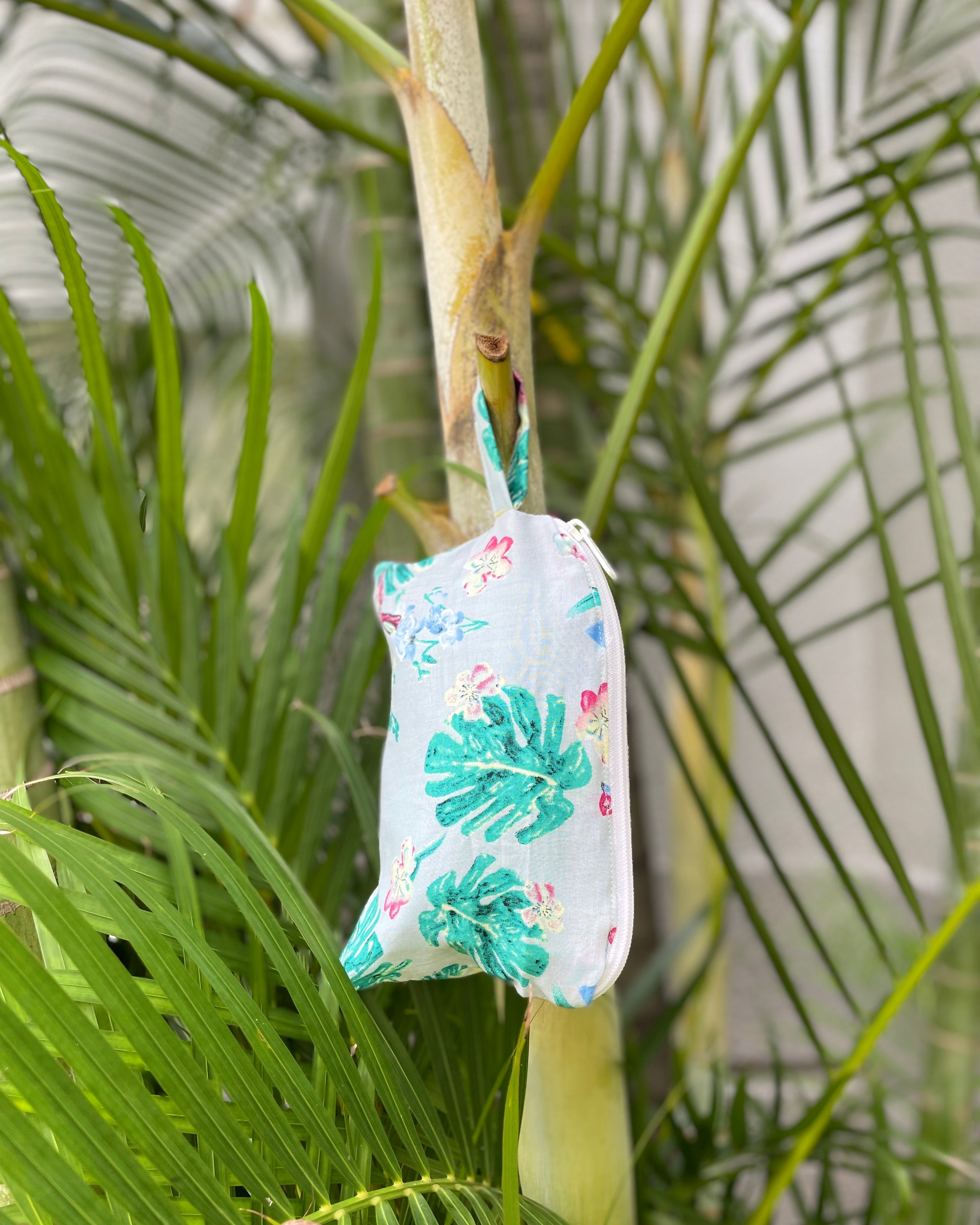 Bali Life Makeup Pouch - Turquoise