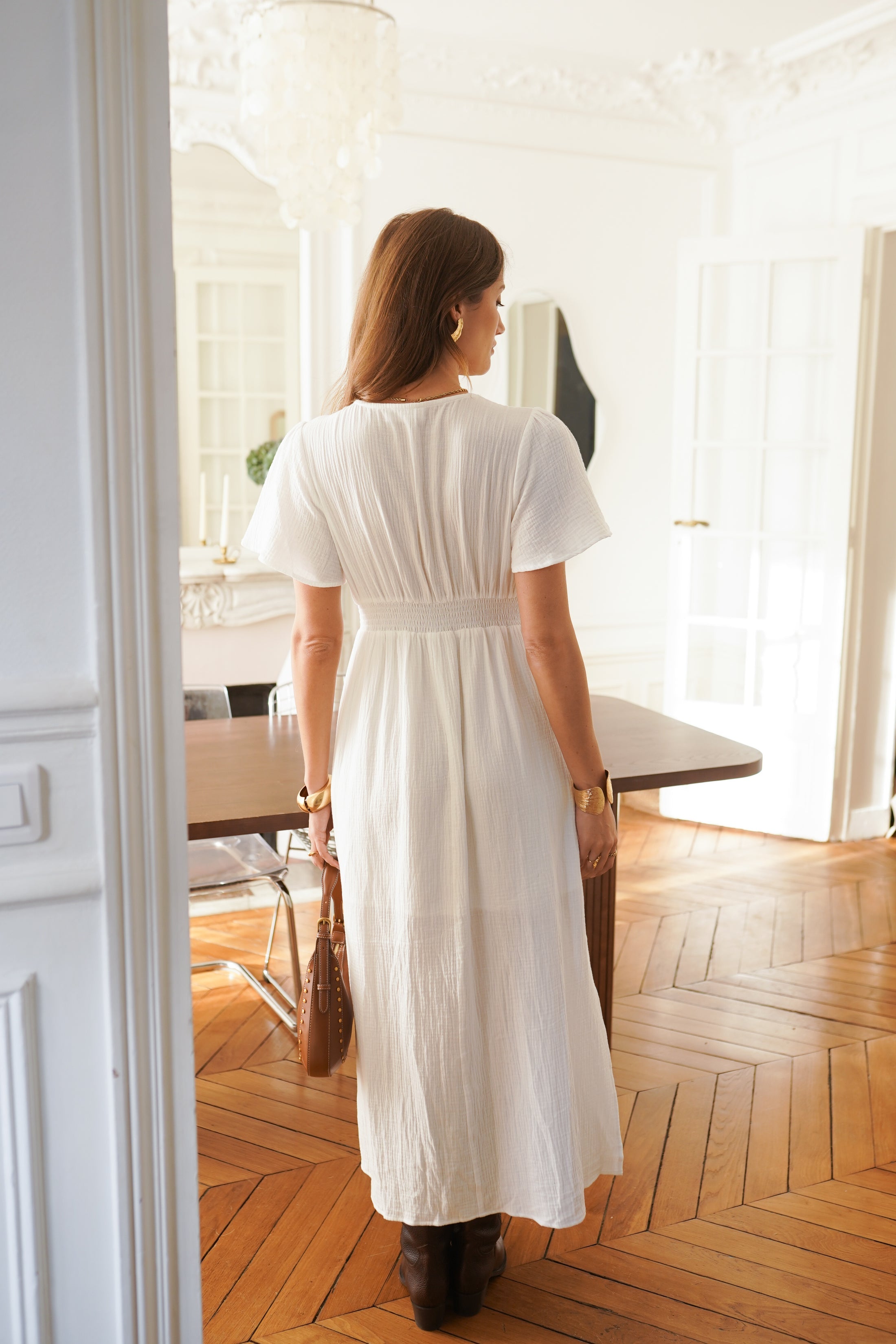 Camille Dress - White