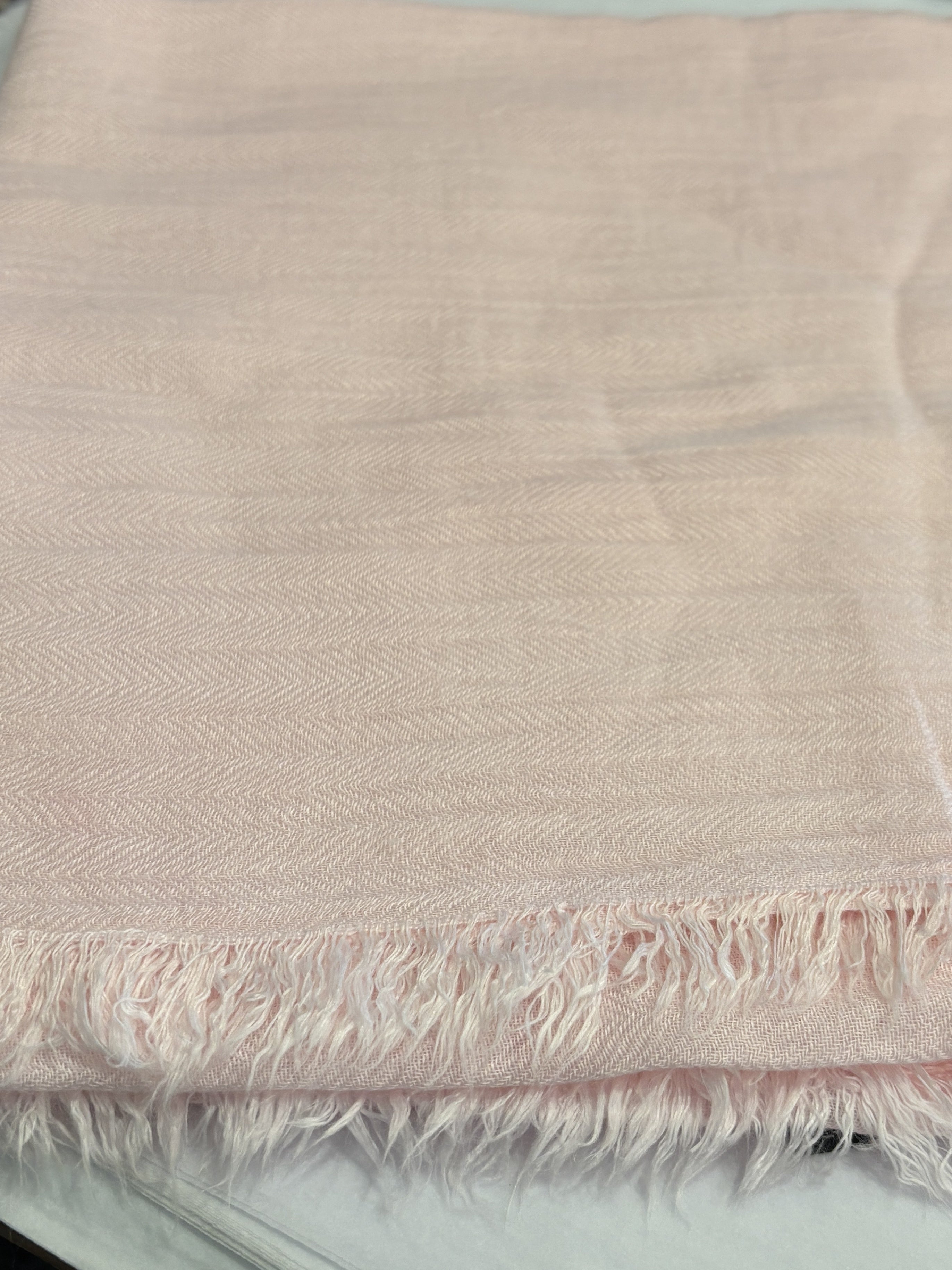 Pale Pink Shawl