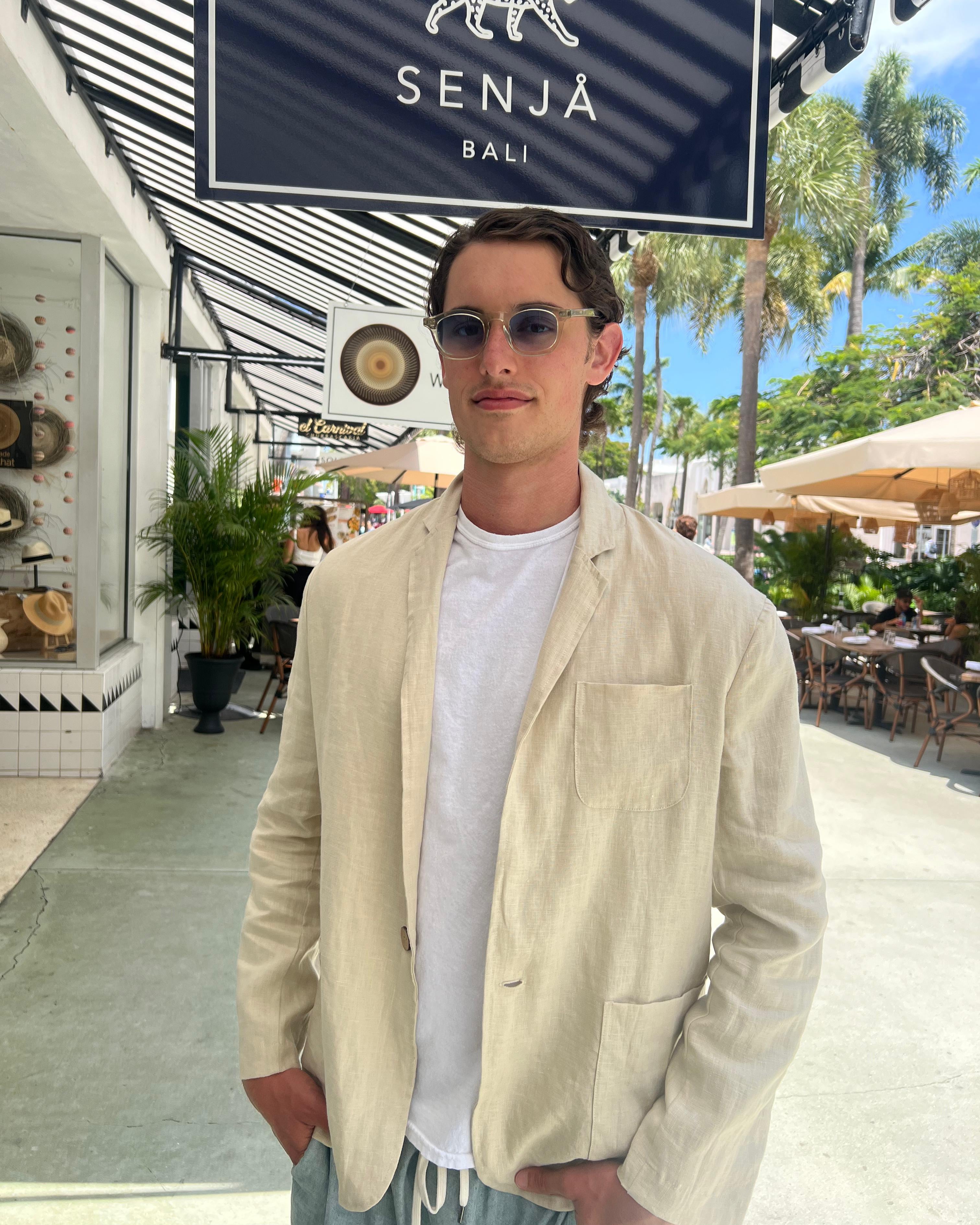 Bermuda Blazer - Sand