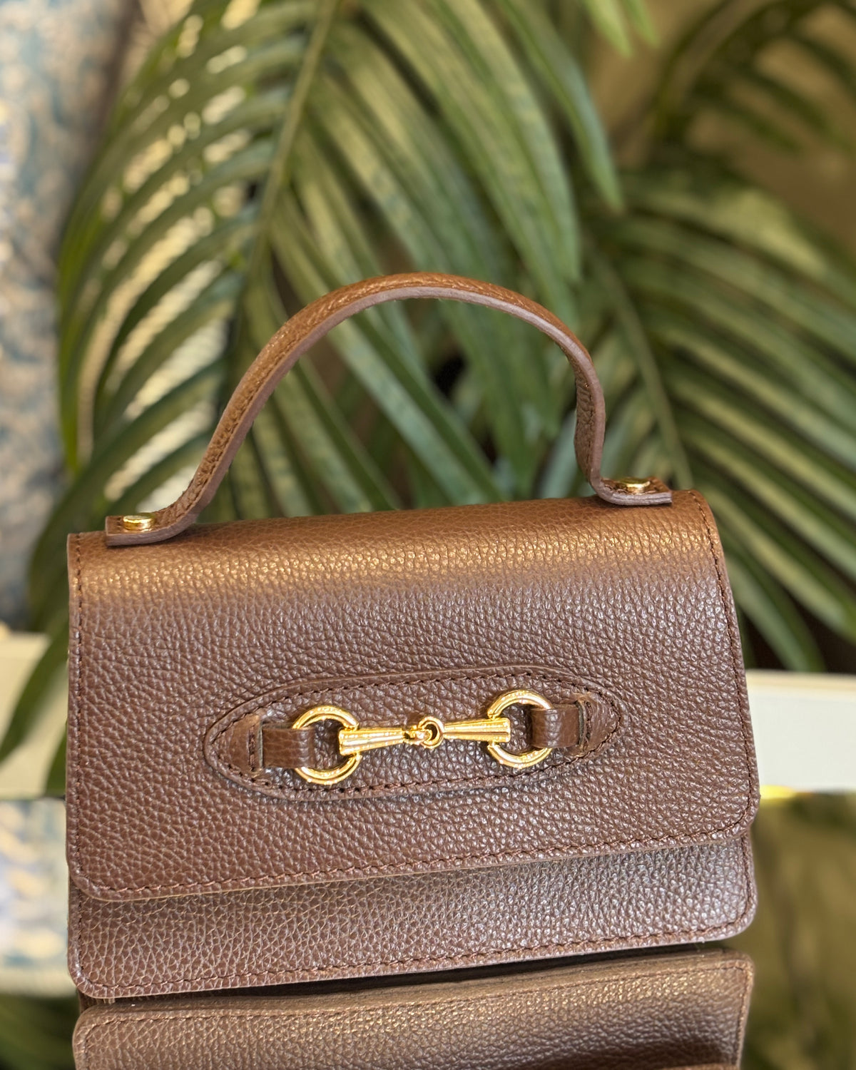 Versailles Leather Bag - Mocha