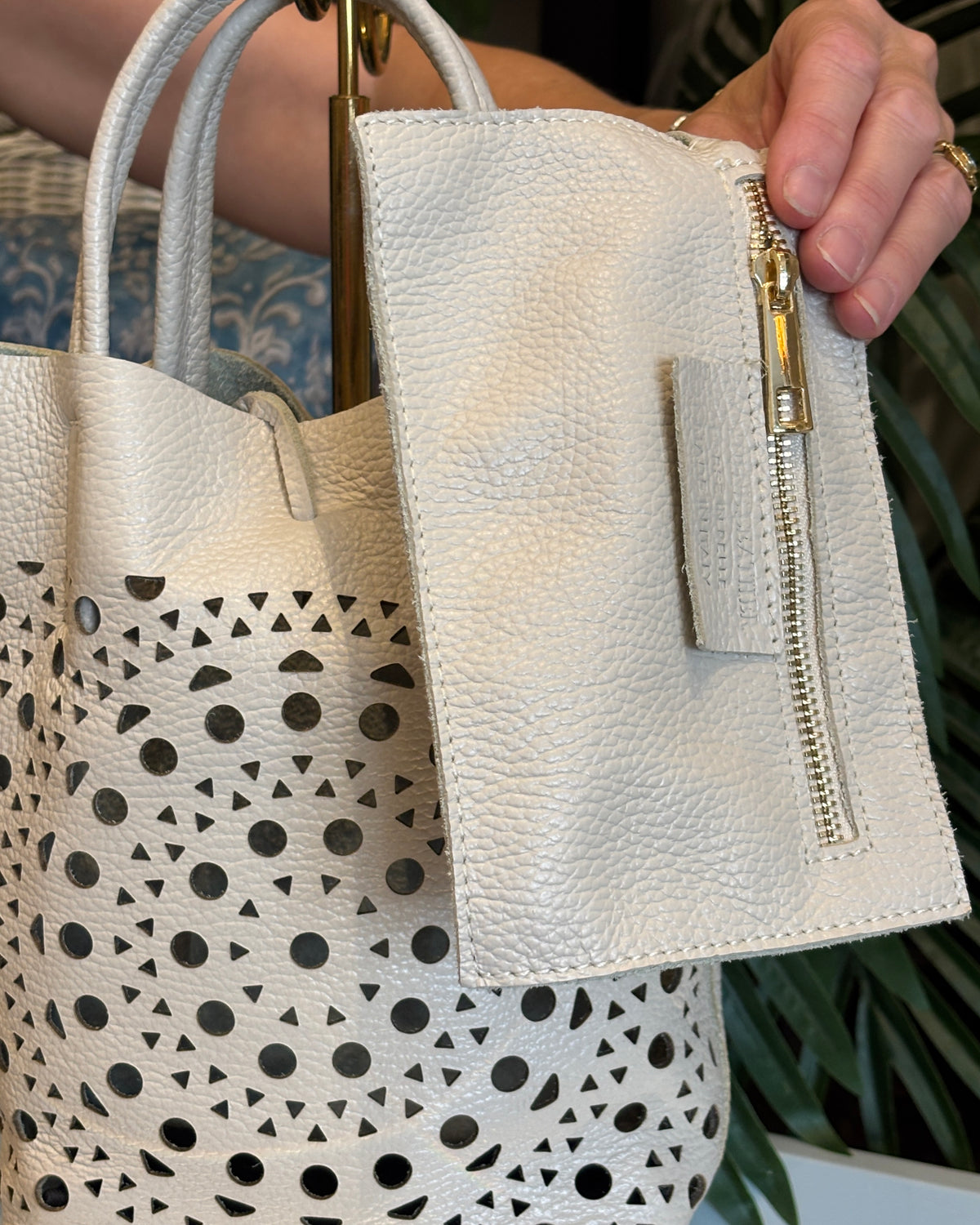 Siena Tote Bag - Cream