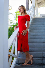 Amy Dress - Red