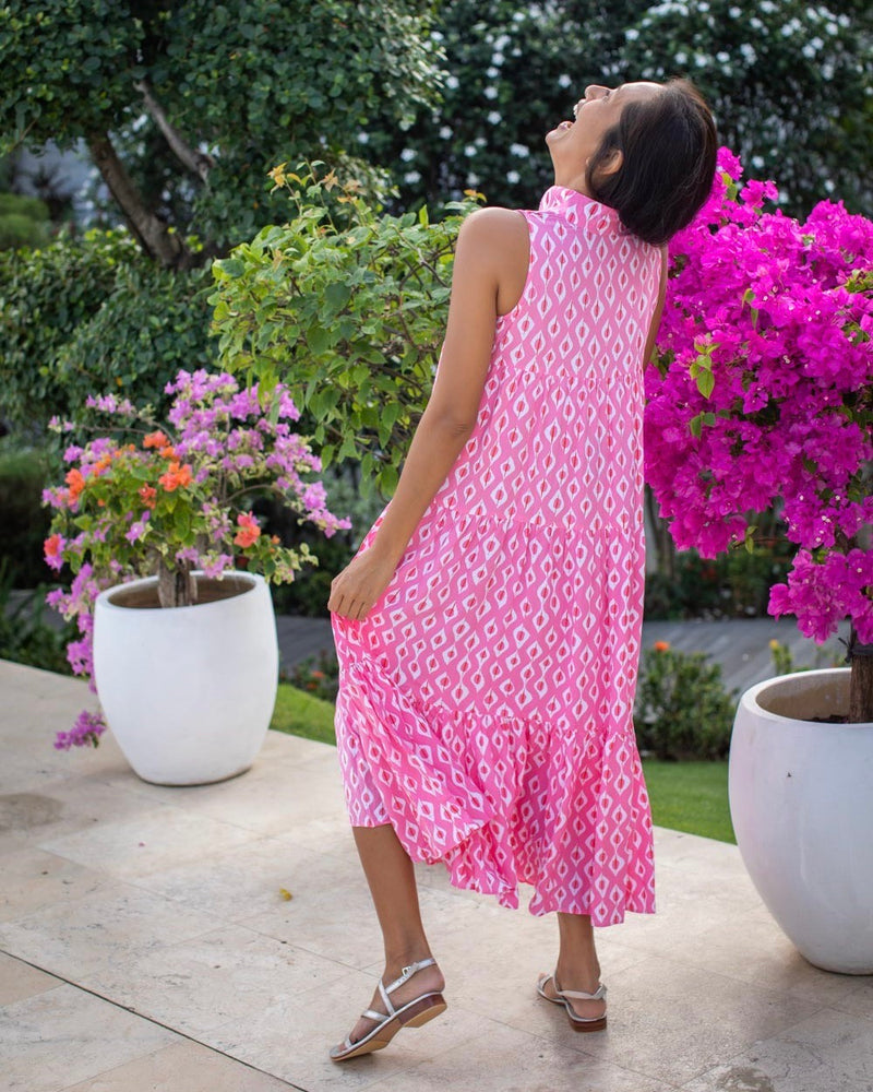 Cosima Dress - Pink Sweet Pea