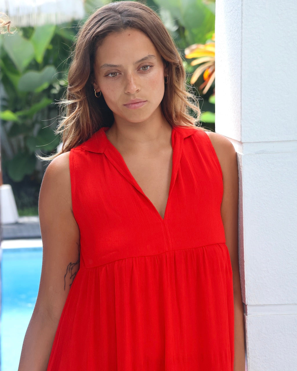 Cosima Dress - Red