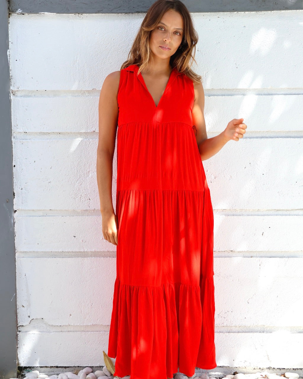 Cosima Dress - Red
