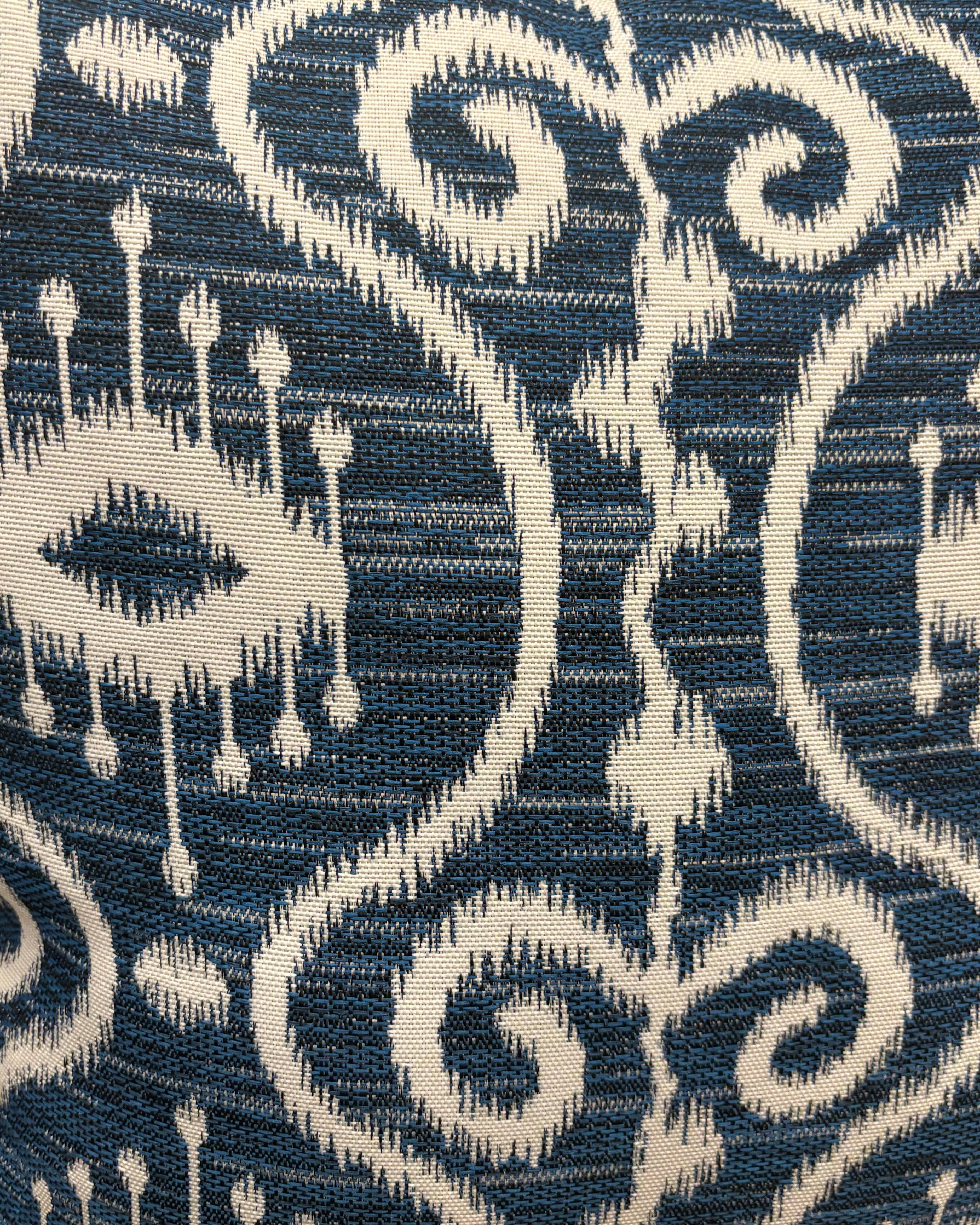 Sumatra Navy Batik Cushion Cover