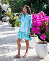 Dora Dress - Turquoise Andaman