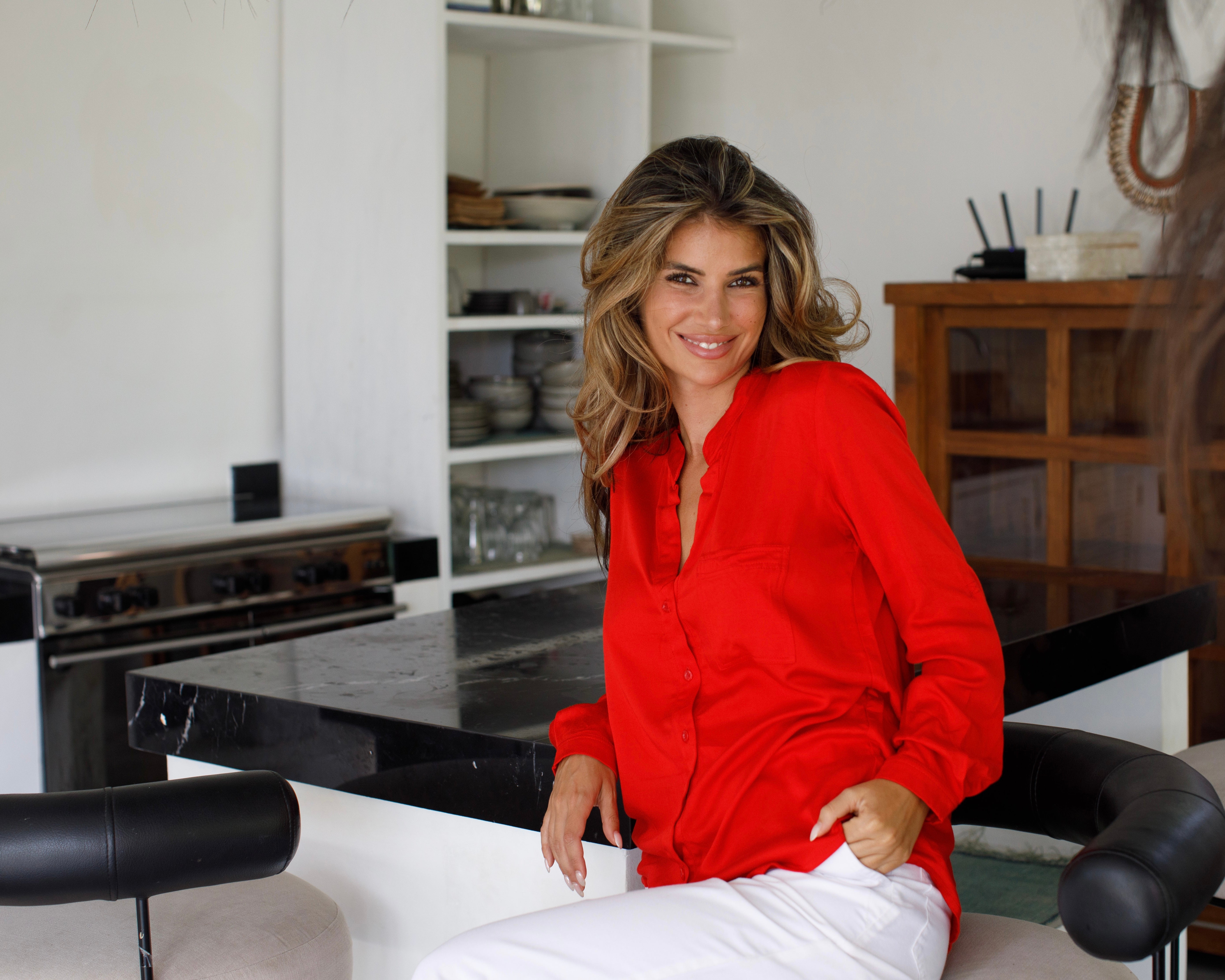 Eden Shirt - Red Bamboo