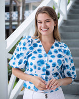 Esme Top - Blue Planet