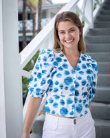 Esme Top - Blue Planet