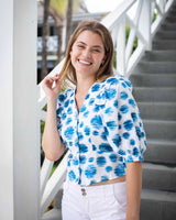 Esme Top - Blue Planet