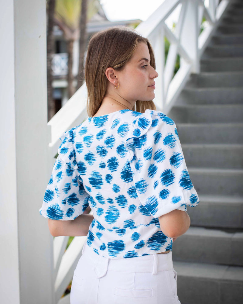 Esme Top - Blue Planet