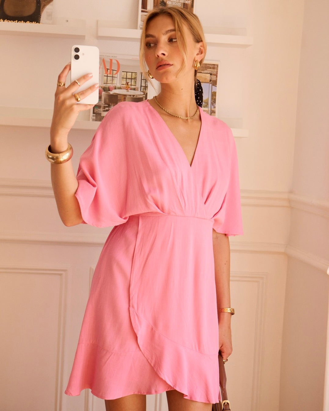 Solange Dress - Pink