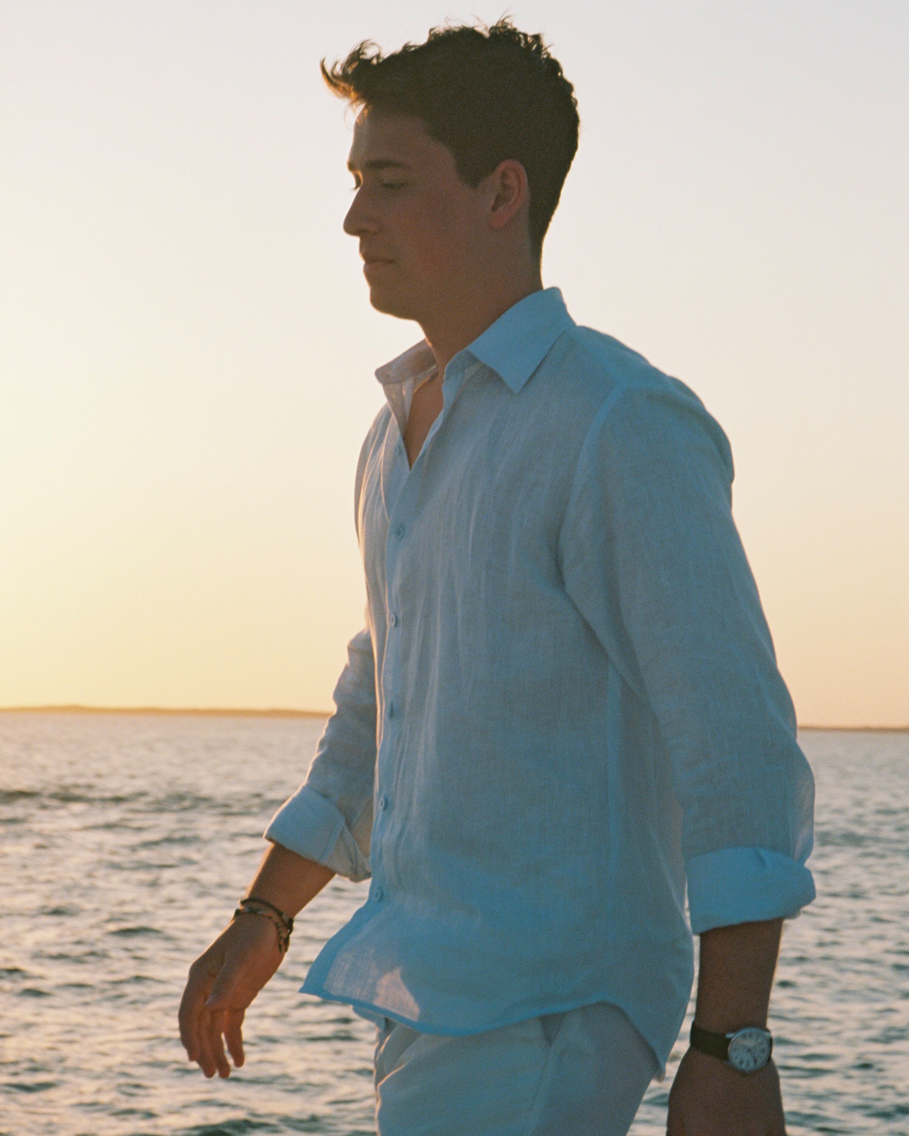 Mustique Men's Linen Shirt - Ulu