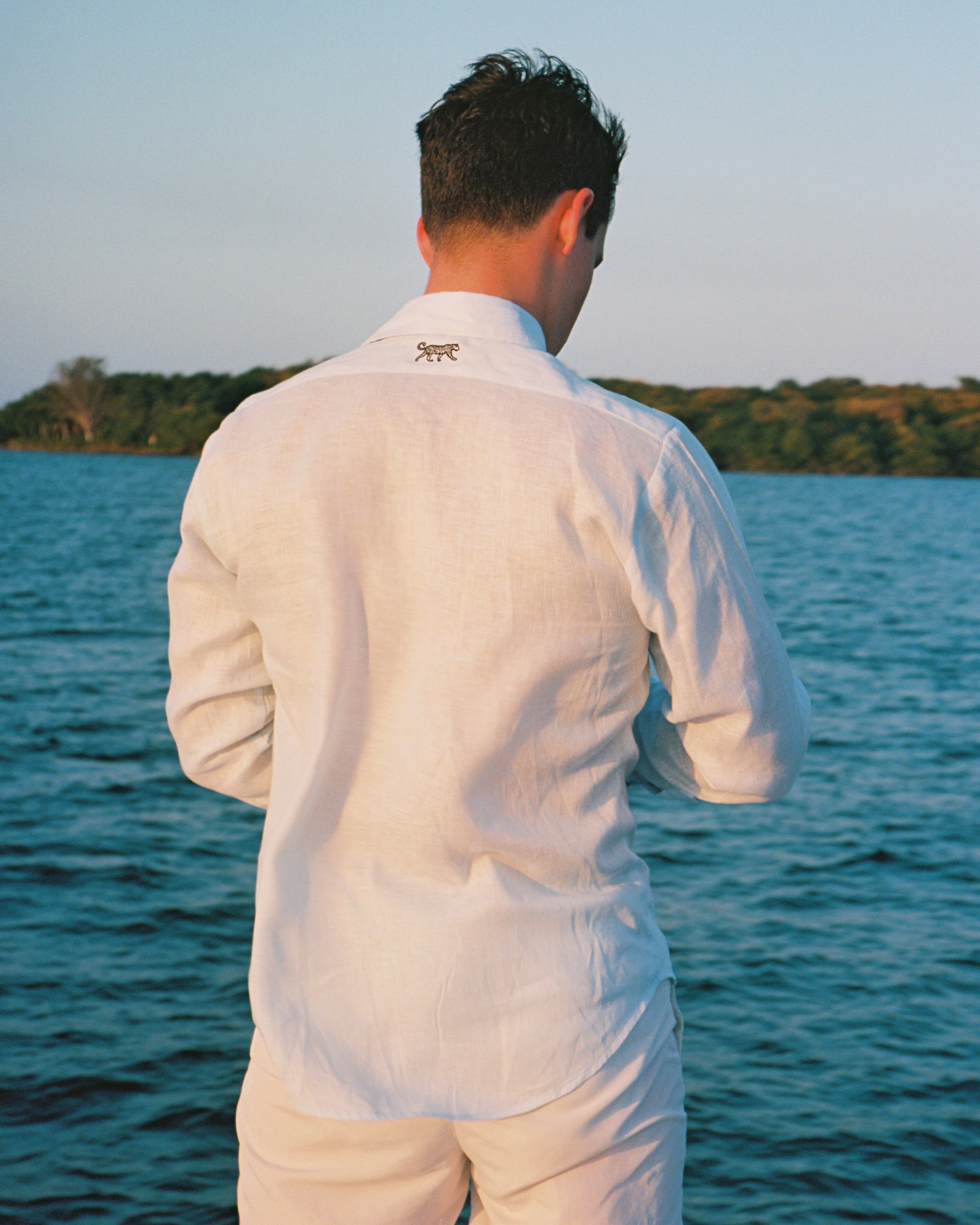 Mustique Men's Linen Shirt - Ulu