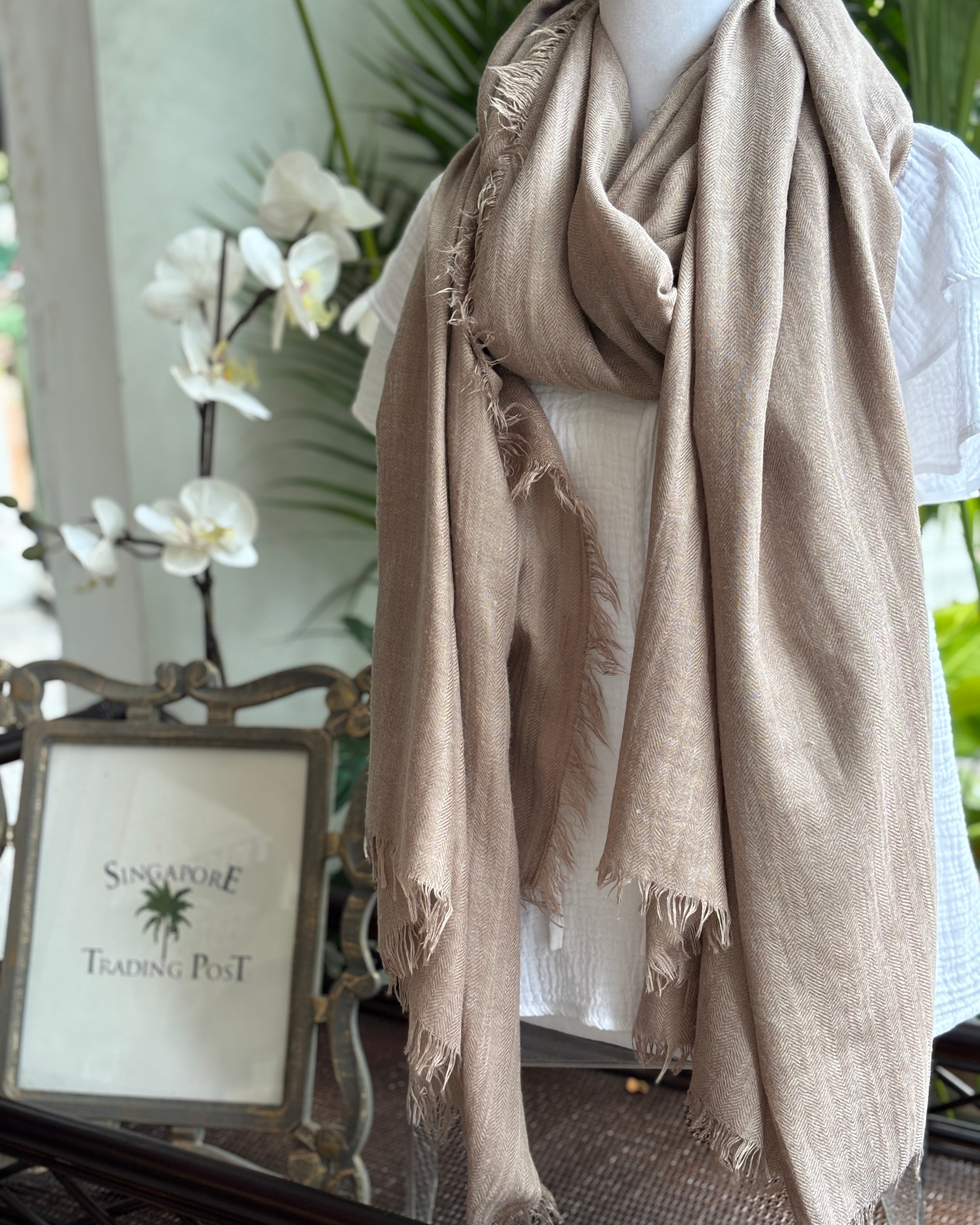 Taupe Shawl