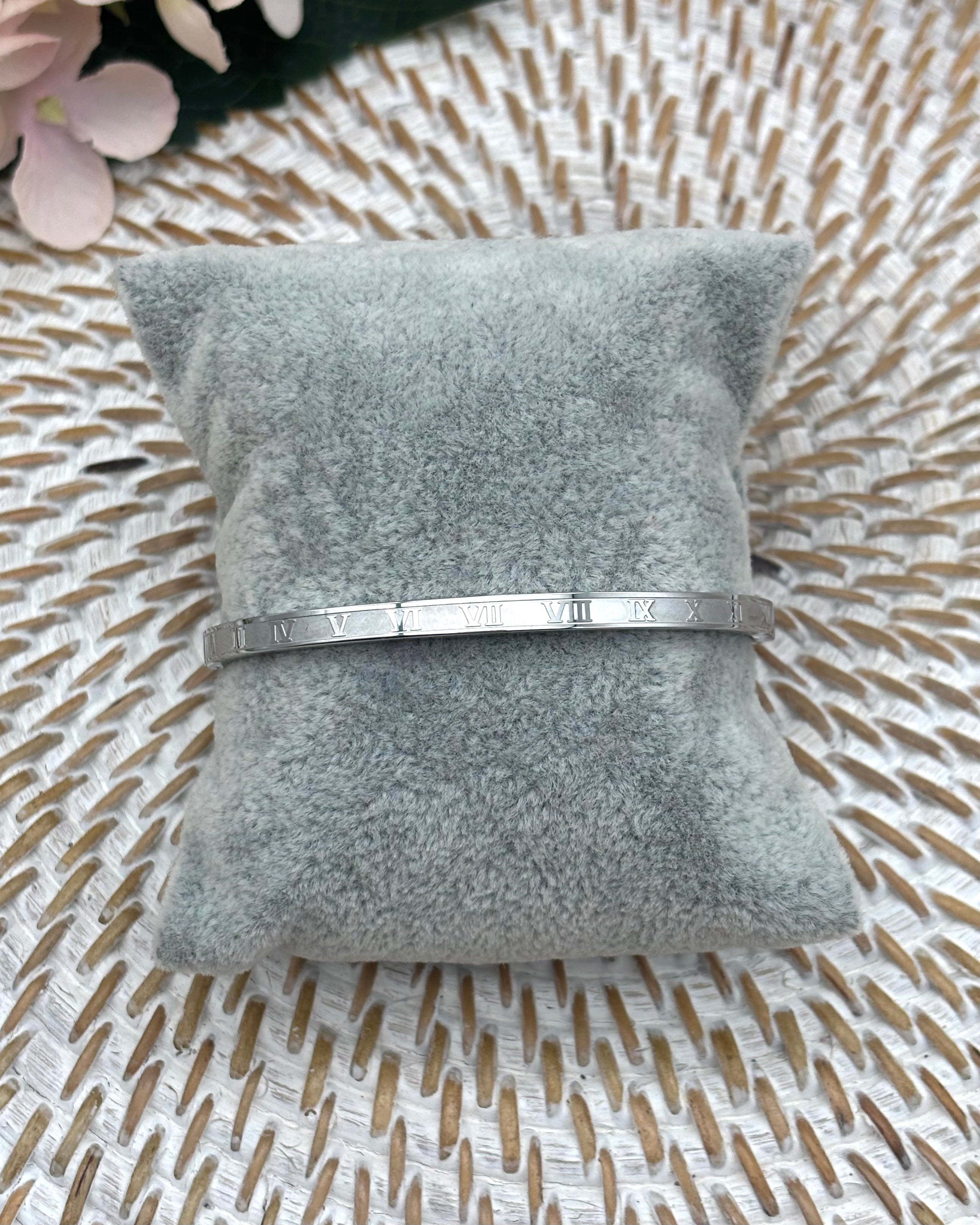 Paris Bangle - Roman Numerals