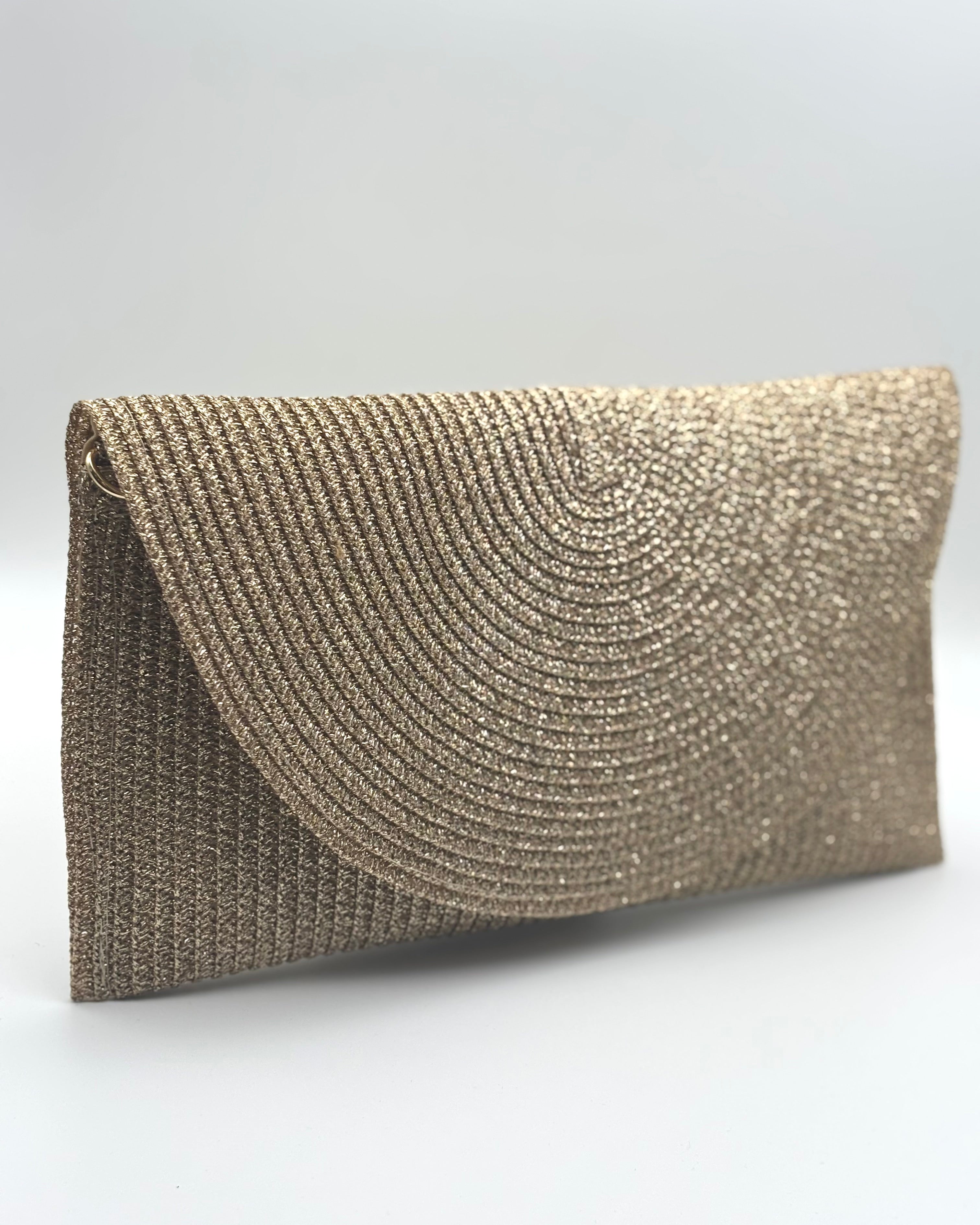 Milazzo Large Metallic Clutch
