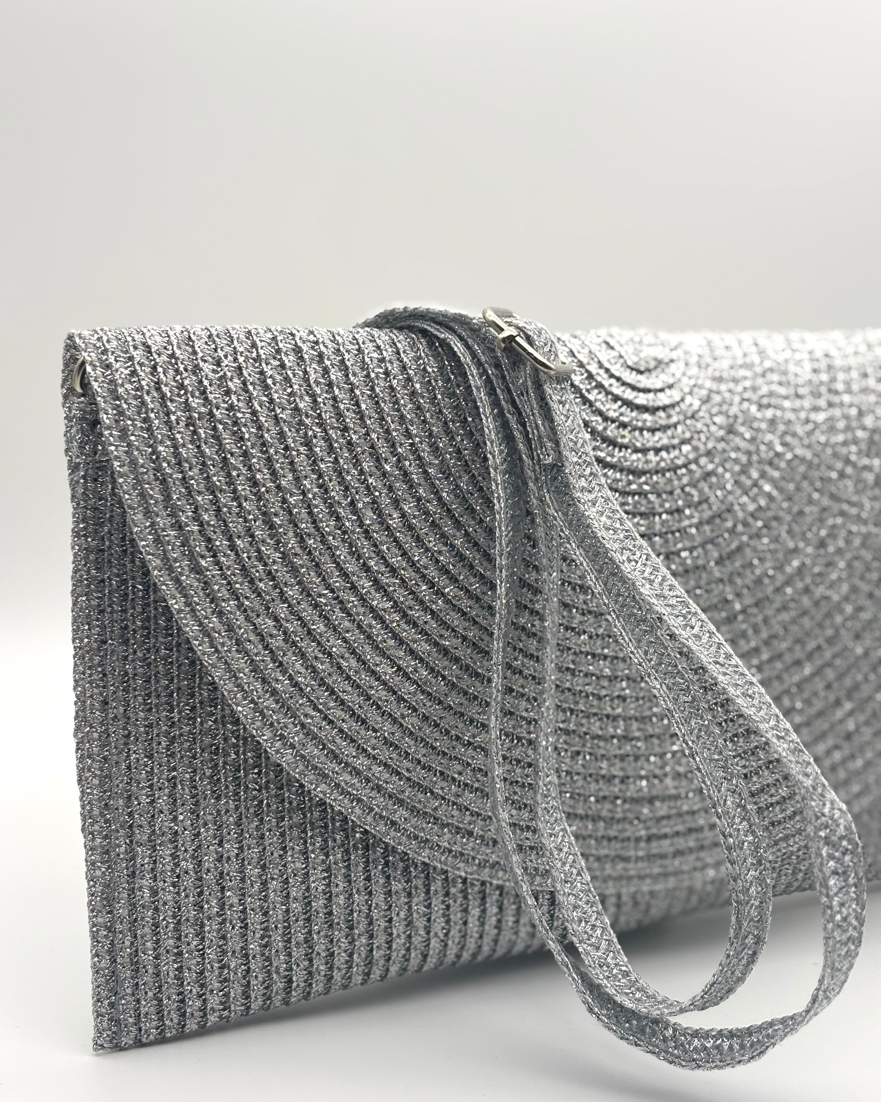 Milazzo Large Metallic Clutch
