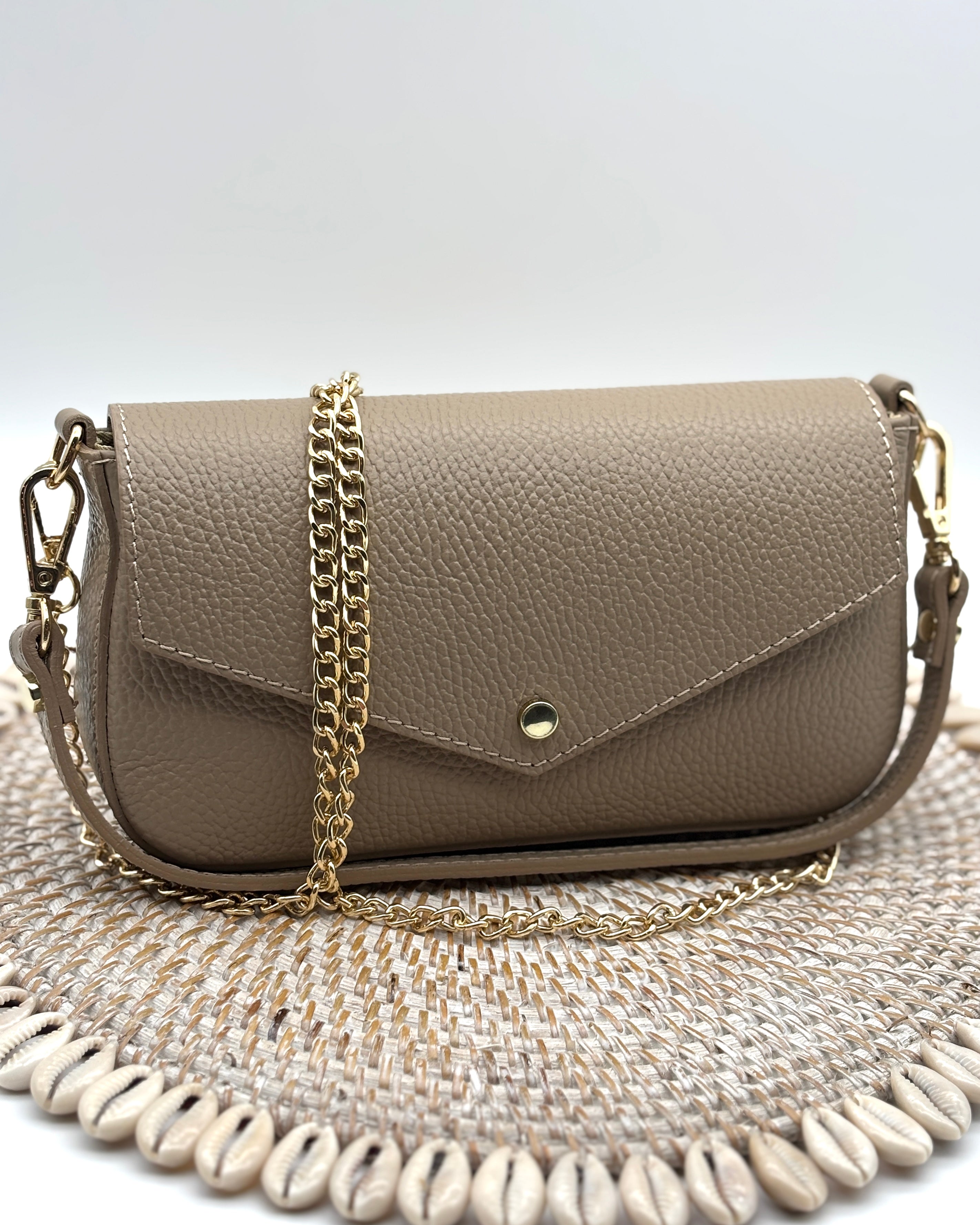 Ferrara Envelope Bag - Beige