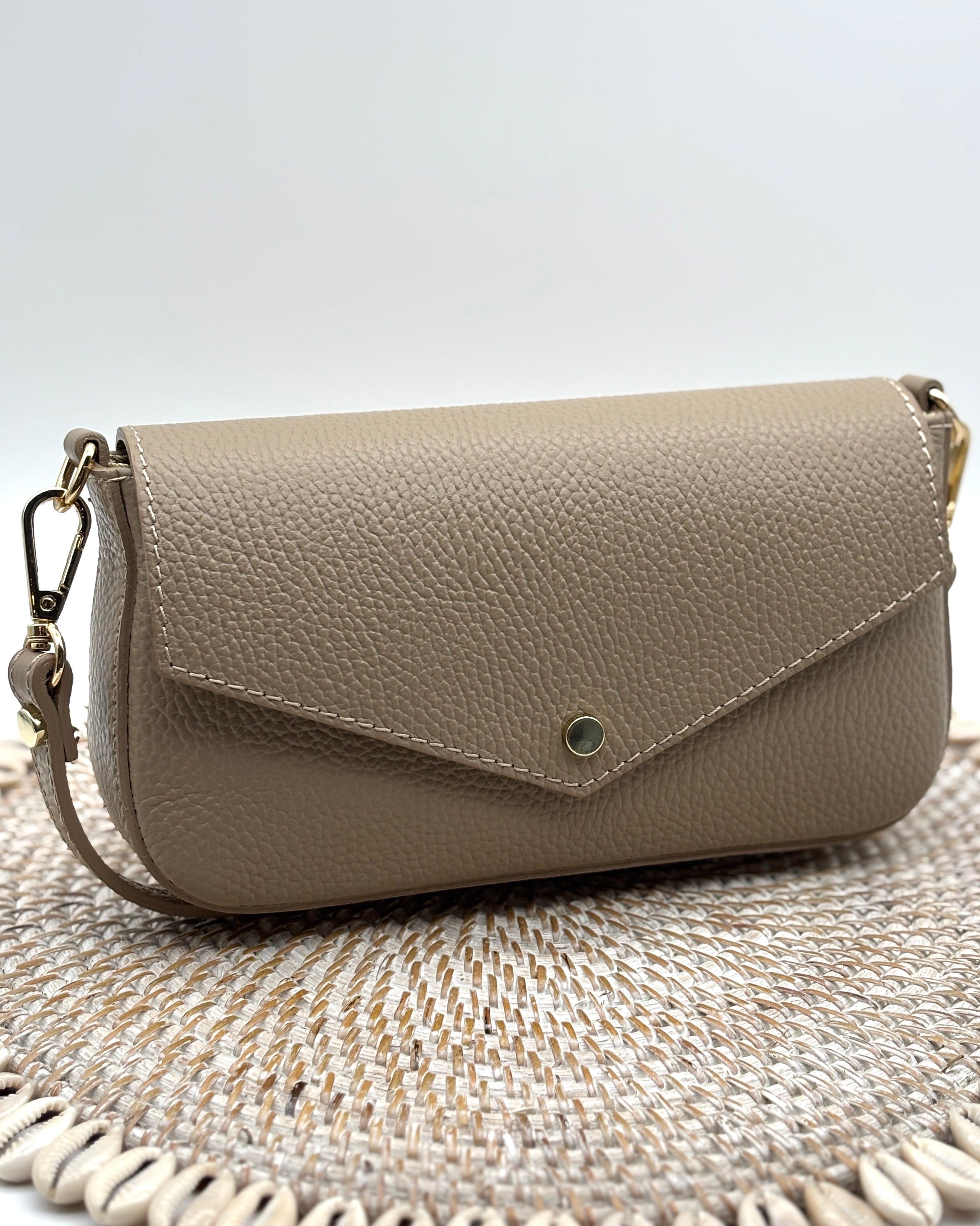Ferrara Envelope Bag - Beige