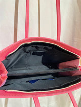 Carla Structured Tote Bag - Candy Pink