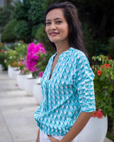 Kate Top - Turquoise Andaman