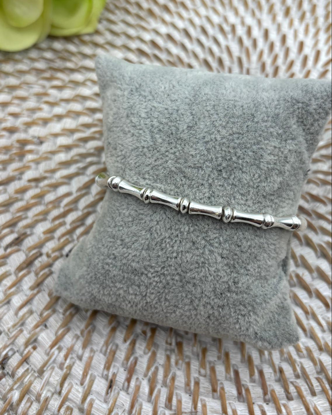 Kaya Silver Bamboo Bracelet