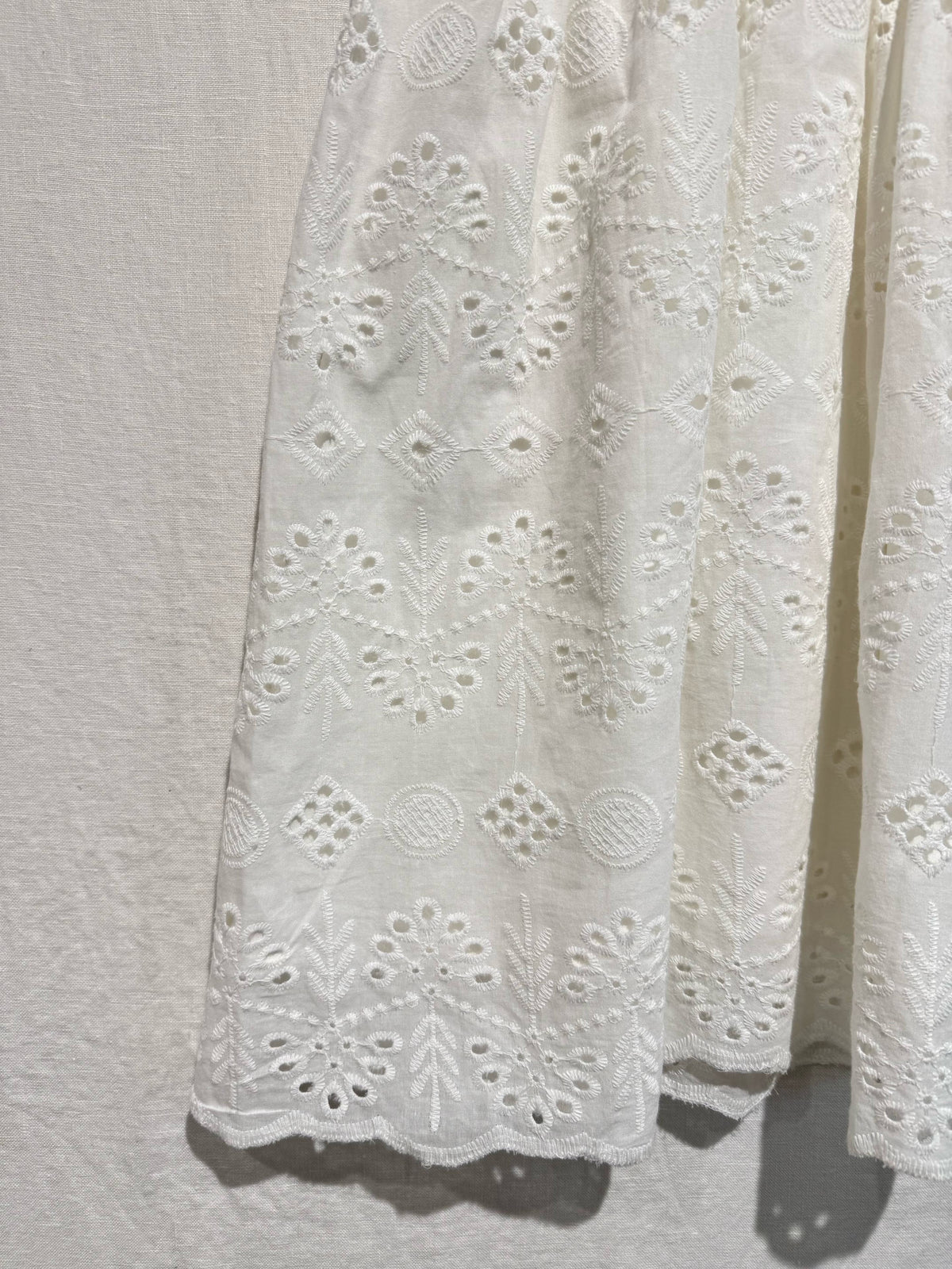 Margaux Dress - White Embroidery