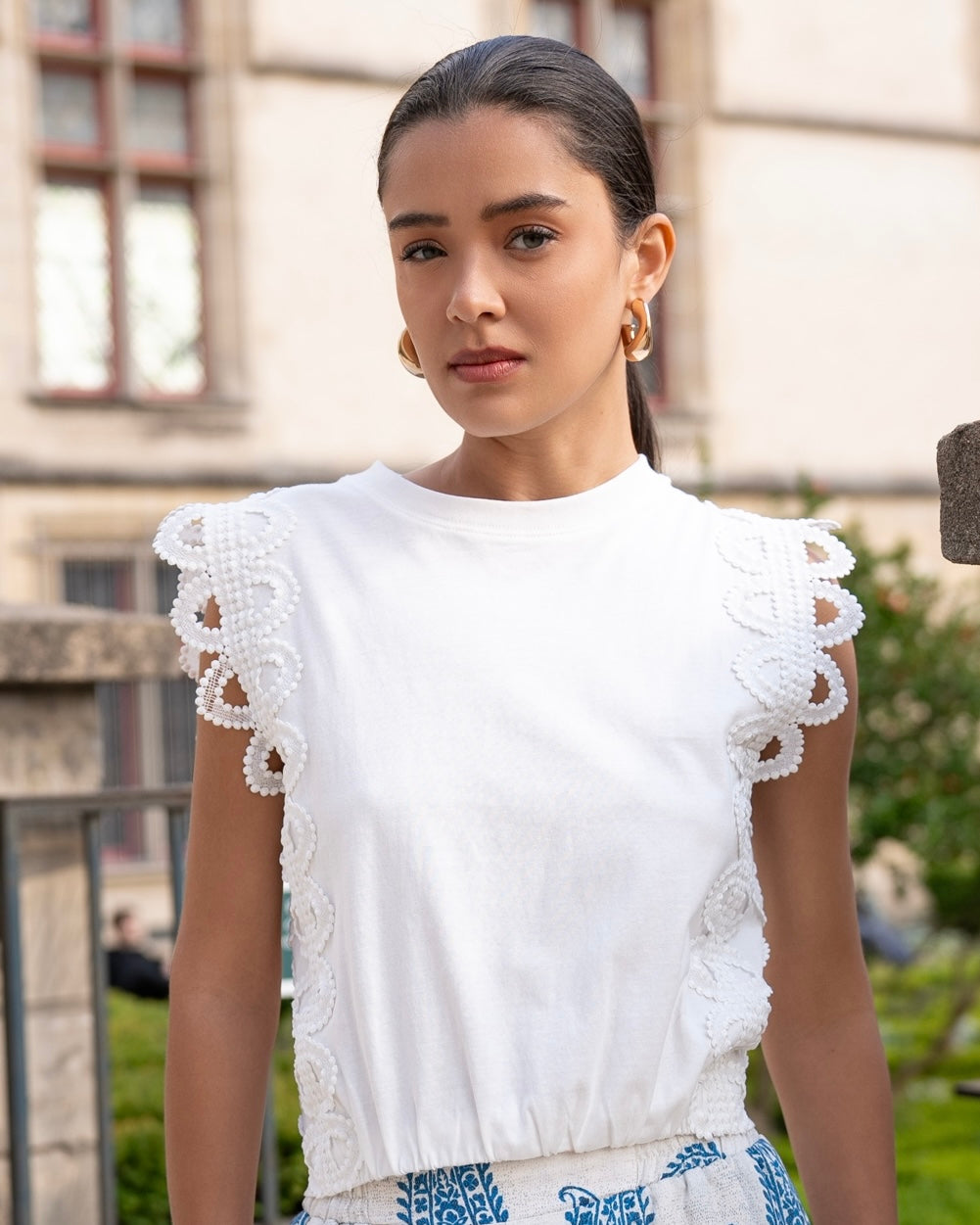 Mathilde Top - White