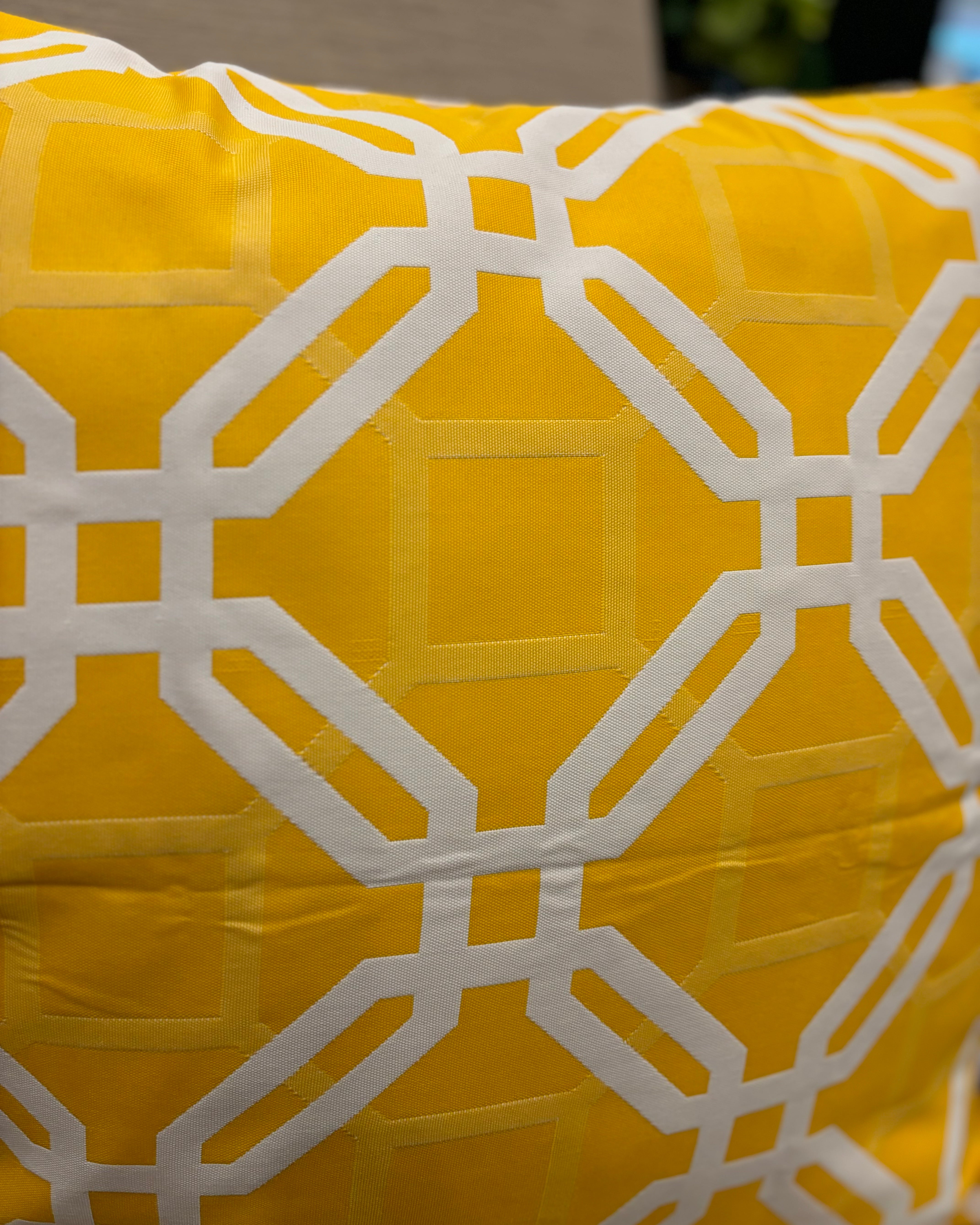Capri Outdoor Cushion Cover - Yellow Link